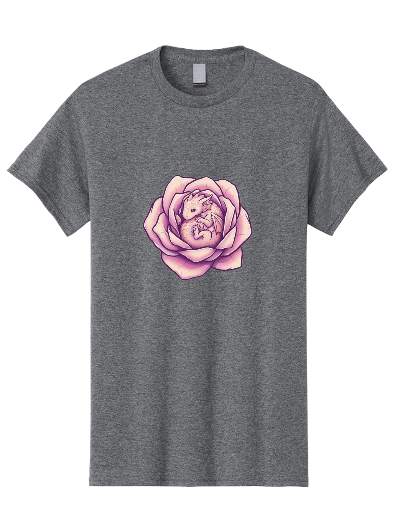 Dragon-In-Rose-7 Men'S Graphic Tee, 100% Cotton, Comfortable Casual Summer Wear, Machine Washable, Vintage Camera, Old Camera, Antique Camera, Black Camera, Classic Photography, Photography Equipment, Nostalgic Device, Film Camera, Camera Art Bak470