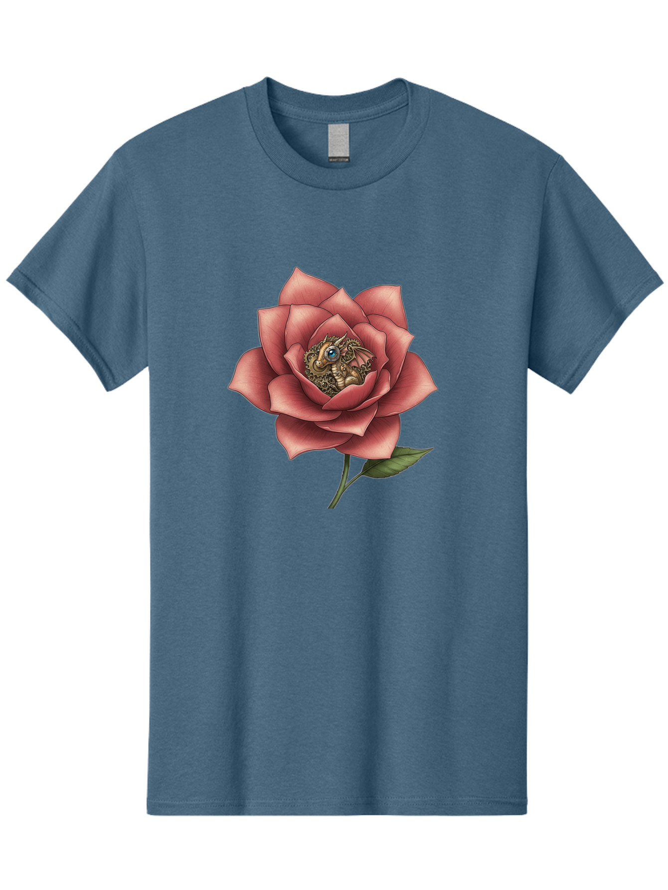 Dragon-In-Rose Men'S Graphic Tee, 100% Cotton, Comfortable Casual Summer Wear, Machine Washable, Vintage Camera, Old Camera, Antique Camera, Black Camera, Classic Photography, Photography Equipment, Nostalgic Device, Film Camera, Camera Art Bak472