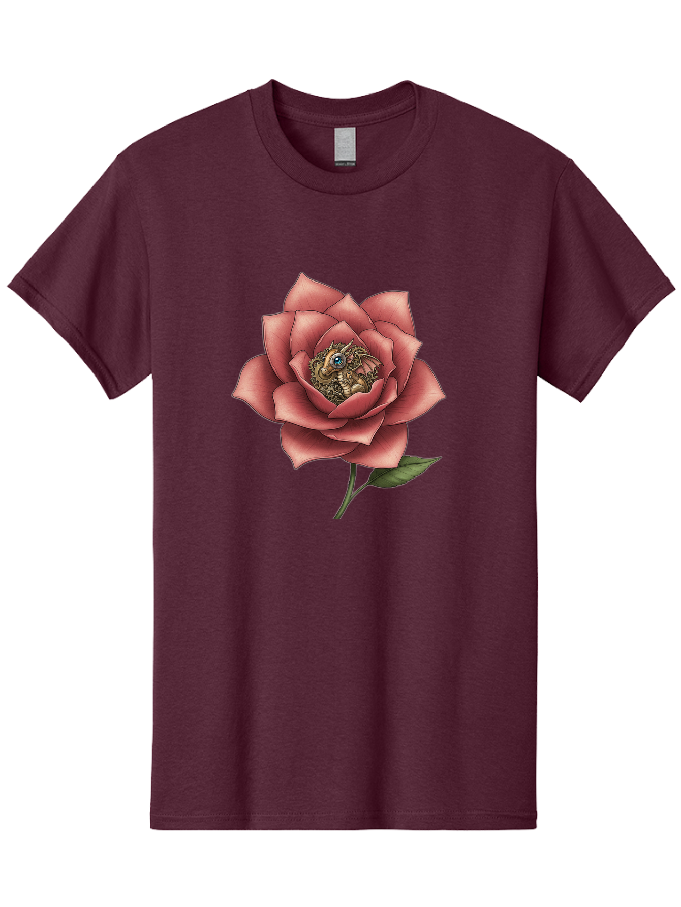 Dragon-In-Rose Men'S Graphic Tee, 100% Cotton, Comfortable Casual Summer Wear, Machine Washable, Vintage Camera, Old Camera, Antique Camera, Black Camera, Classic Photography, Photography Equipment, Nostalgic Device, Film Camera, Camera Art Bak472