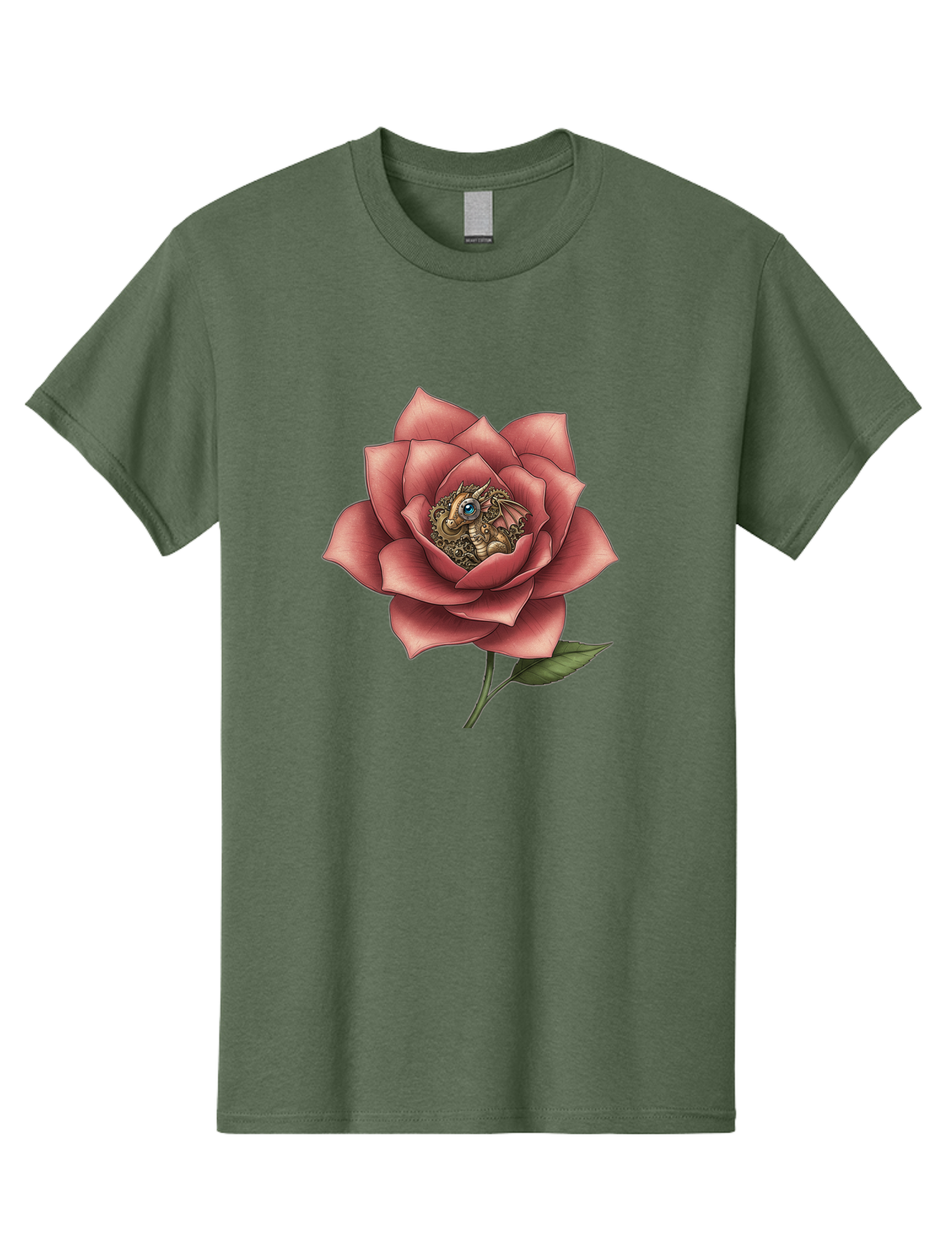 Dragon-In-Rose Men'S Graphic Tee, 100% Cotton, Comfortable Casual Summer Wear, Machine Washable, Vintage Camera, Old Camera, Antique Camera, Black Camera, Classic Photography, Photography Equipment, Nostalgic Device, Film Camera, Camera Art Bak472