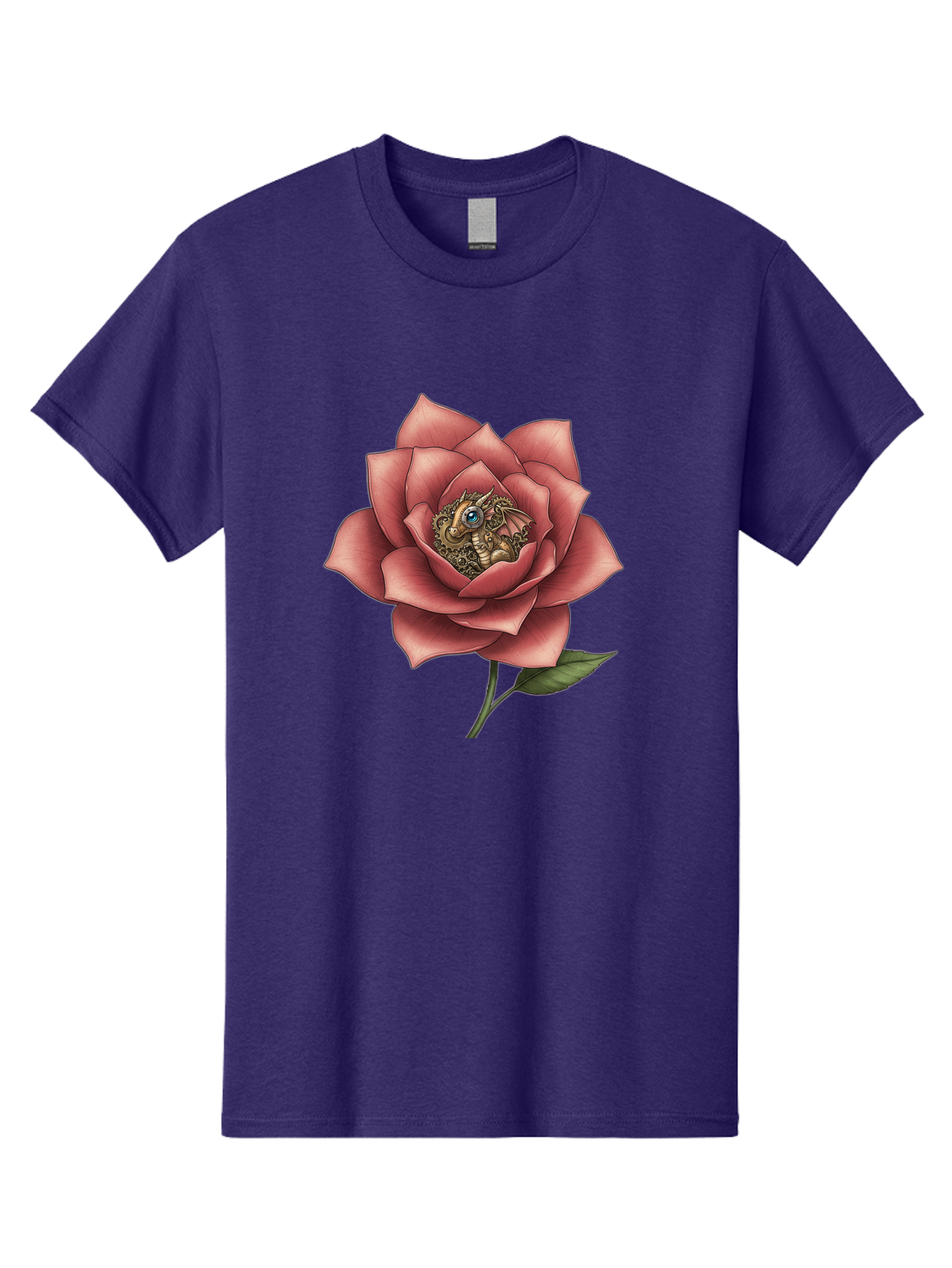 Dragon-In-Rose Men'S Graphic Tee, 100% Cotton, Comfortable Casual Summer Wear, Machine Washable, Vintage Camera, Old Camera, Antique Camera, Black Camera, Classic Photography, Photography Equipment, Nostalgic Device, Film Camera, Camera Art Bak472