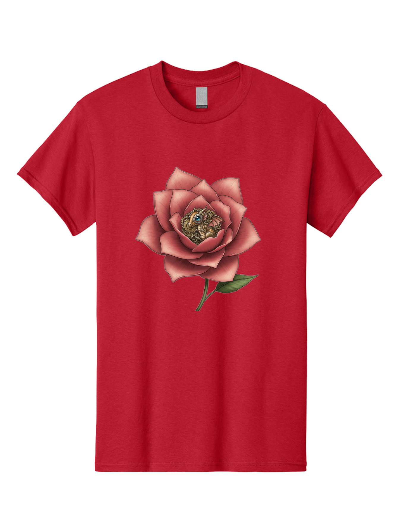 Dragon-In-Rose Men'S Graphic Tee, 100% Cotton, Comfortable Casual Summer Wear, Machine Washable, Vintage Camera, Old Camera, Antique Camera, Black Camera, Classic Photography, Photography Equipment, Nostalgic Device, Film Camera, Camera Art Bak472