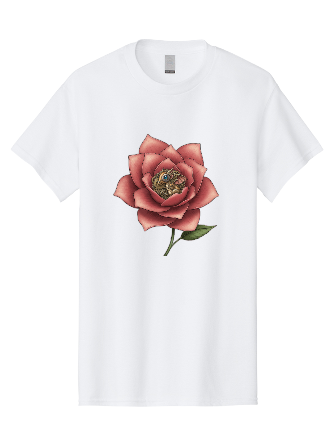 Dragon-In-Rose Men'S Graphic Tee, 100% Cotton, Comfortable Casual Summer Wear, Machine Washable, Vintage Camera, Old Camera, Antique Camera, Black Camera, Classic Photography, Photography Equipment, Nostalgic Device, Film Camera, Camera Art Bak472