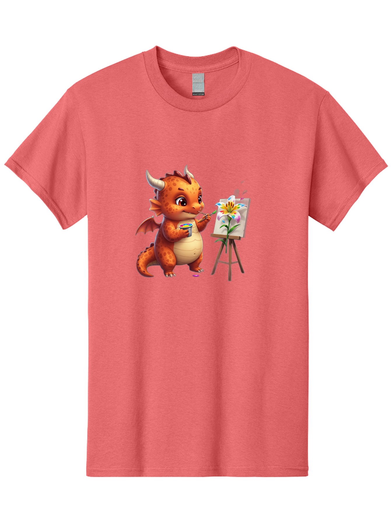 Dragon-Painting-Flower Men'S Graphic Tee, 100% Cotton, Comfortable Casual Summer Wear, Machine Washable, Vintage Camera, Old Camera, Antique Camera, Black Camera, Classic Photography, Photography Equipment, Nostalgic Device, Film Camera, Bak488