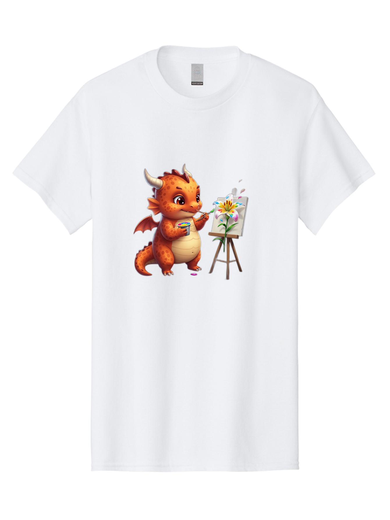 Dragon-Painting-Flower Men'S Graphic Tee, 100% Cotton, Comfortable Casual Summer Wear, Machine Washable, Vintage Camera, Old Camera, Antique Camera, Black Camera, Classic Photography, Photography Equipment, Nostalgic Device, Film Camera, Bak488