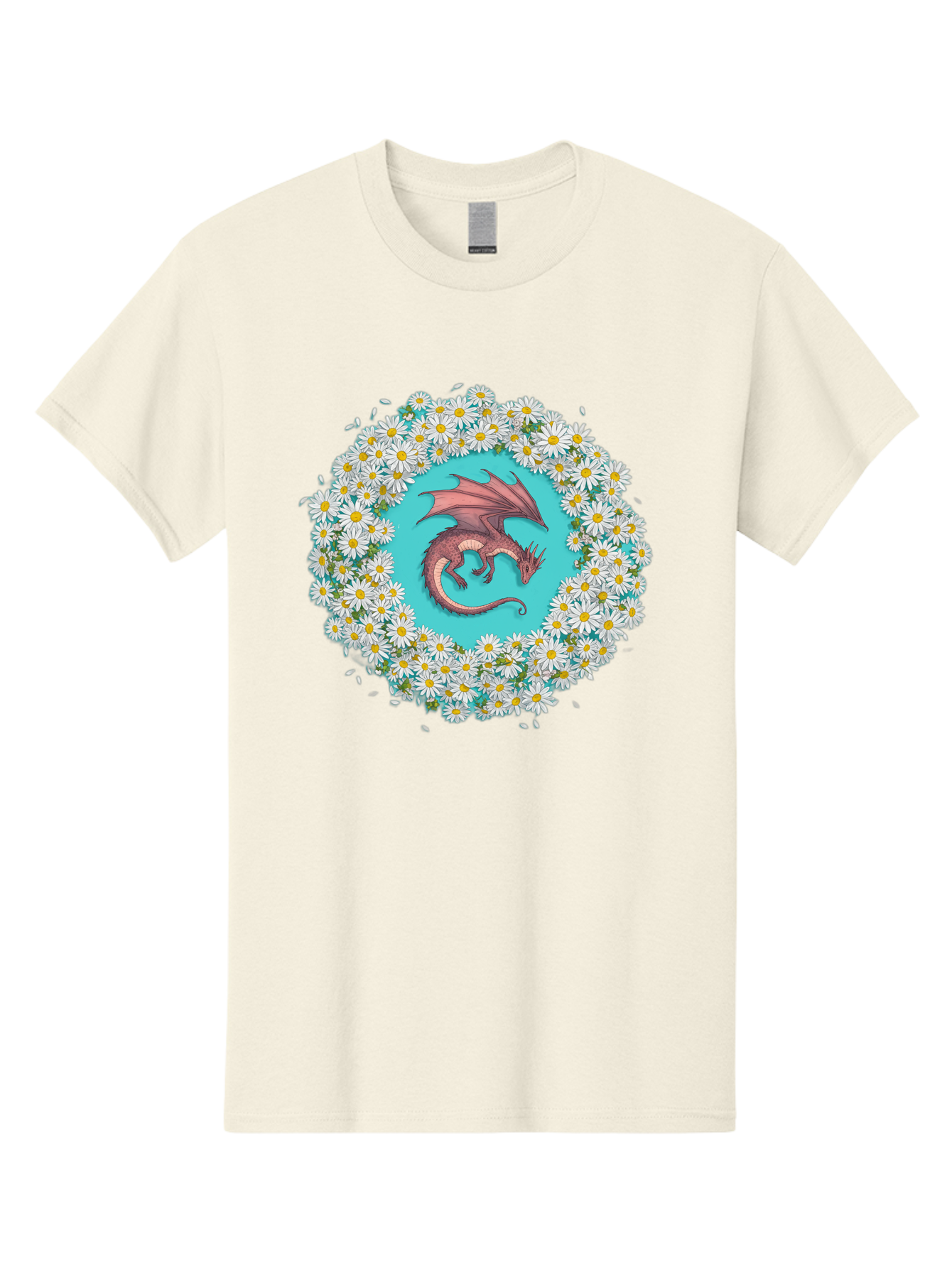 Dragon-Surrounded-By-Daisies Men'S Graphic Tee, 100% Cotton, Comfortable Casual Summer Wear, Machine Washable, Vintage Camera, Old Camera, Antique Camera, Black Camera, Classic Photography, Photography Equipment, Nostalgic Device, Film Camera, Bak492