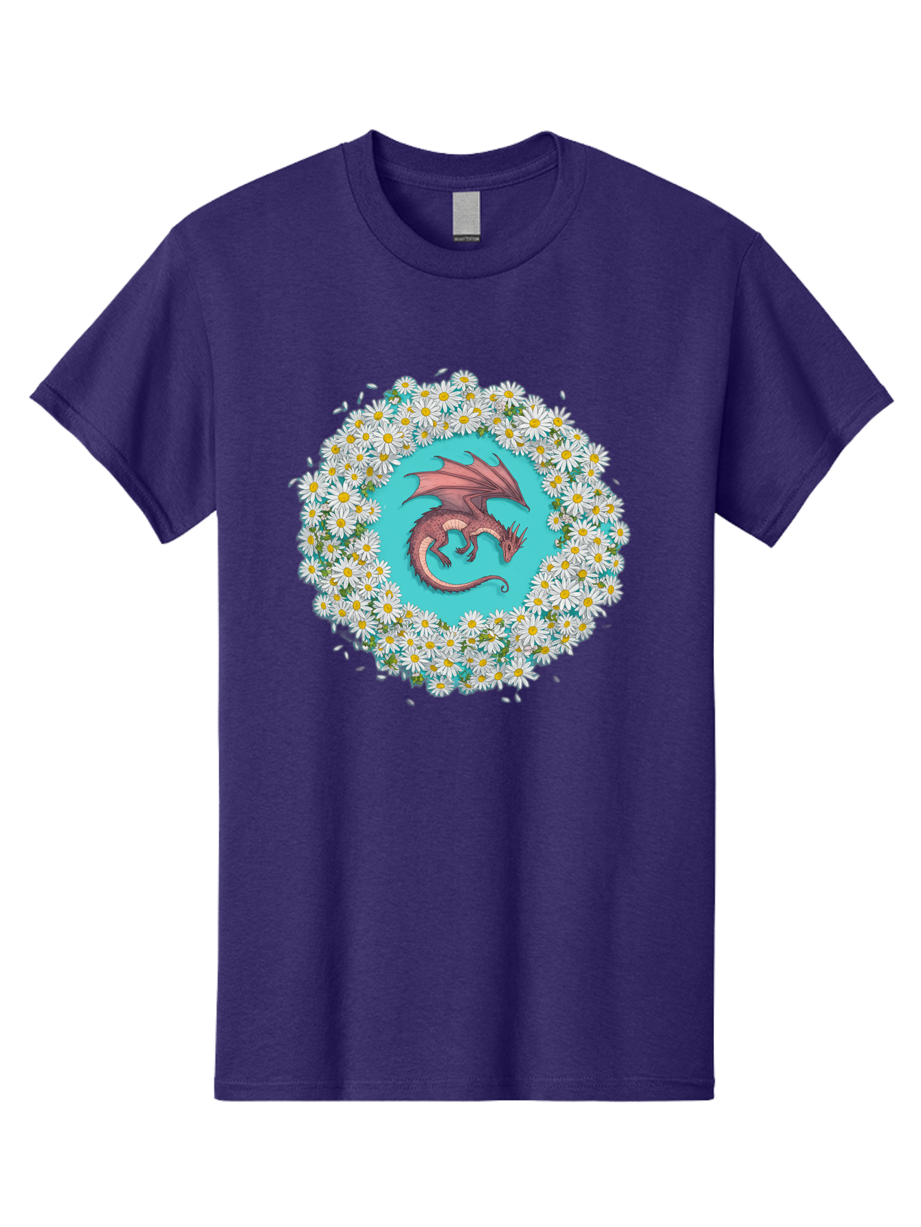 Dragon-Surrounded-By-Daisies Men'S Graphic Tee, 100% Cotton, Comfortable Casual Summer Wear, Machine Washable, Vintage Camera, Old Camera, Antique Camera, Black Camera, Classic Photography, Photography Equipment, Nostalgic Device, Film Camera, Bak492