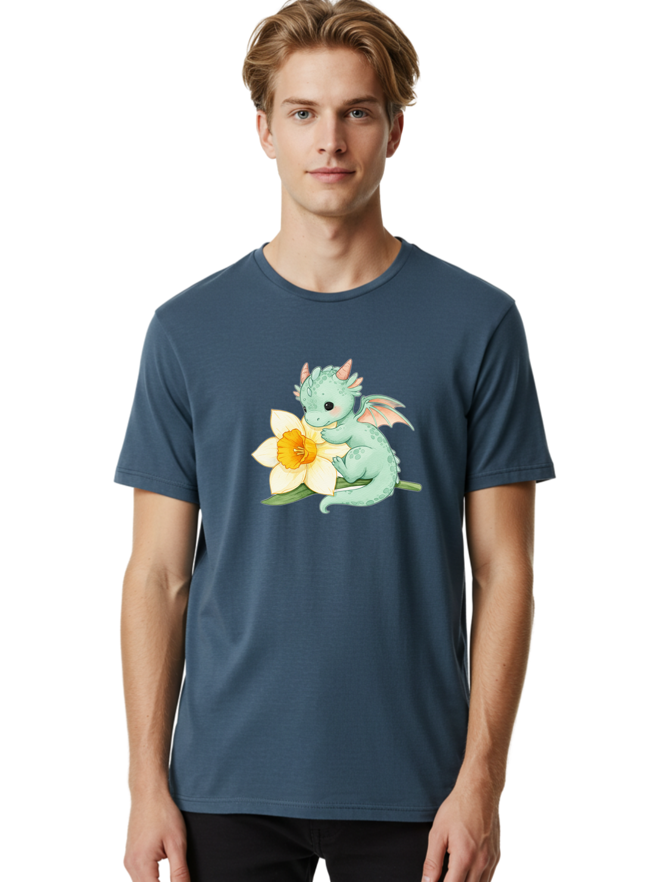 Dragon-With-Daffodil Men'S Graphic Tee, 100% Cotton, Comfortable Casual Summer Wear, Machine Washable, Vintage Camera, Old Camera, Antique Camera, Black Camera, Classic Photography, Photography Equipment, Nostalgic Device, Film Camera, Bak495