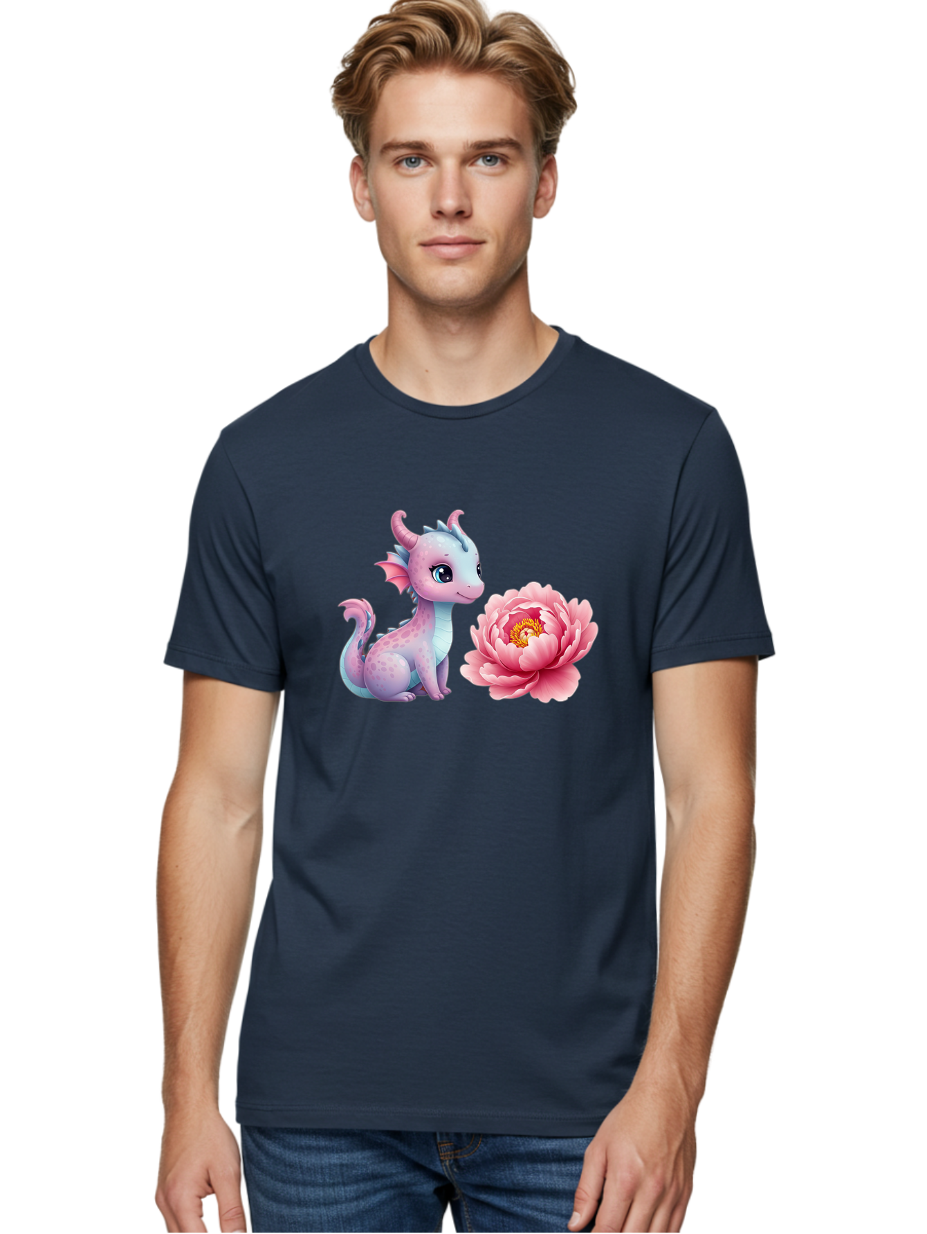 Dragon-With-Flower Men'S Graphic Tee, 100% Cotton, Comfortable Casual Summer Wear, Machine Washable, Vintage Camera, Old Camera, Antique Camera, Black Camera, Classic Photography, Photography Equipment, Nostalgic Device, Film Camera, Bak496