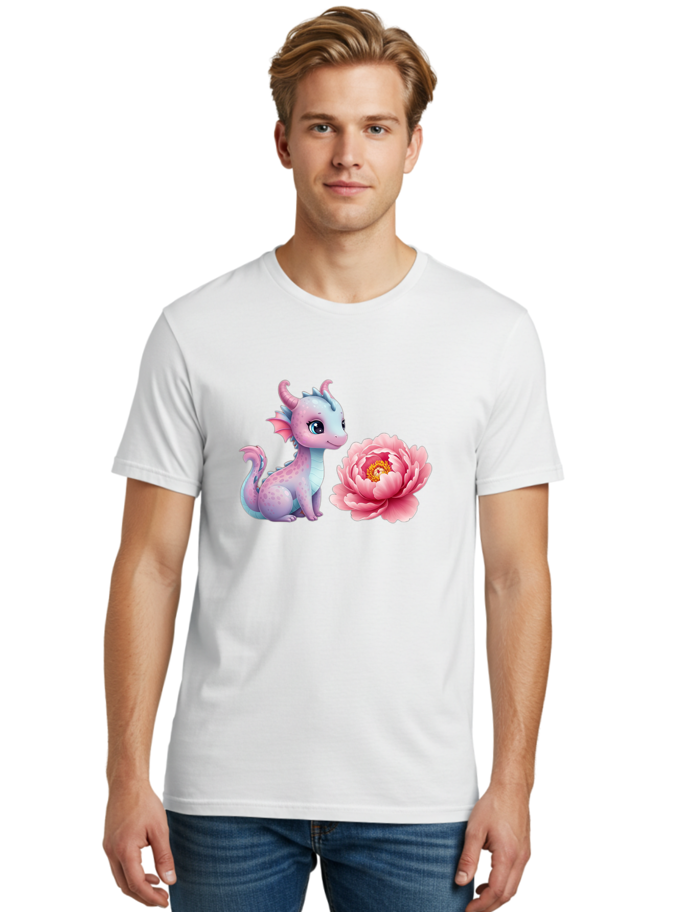 Dragon-With-Flower Men'S Graphic Tee, 100% Cotton, Comfortable Casual Summer Wear, Machine Washable, Vintage Camera, Old Camera, Antique Camera, Black Camera, Classic Photography, Photography Equipment, Nostalgic Device, Film Camera, Bak496