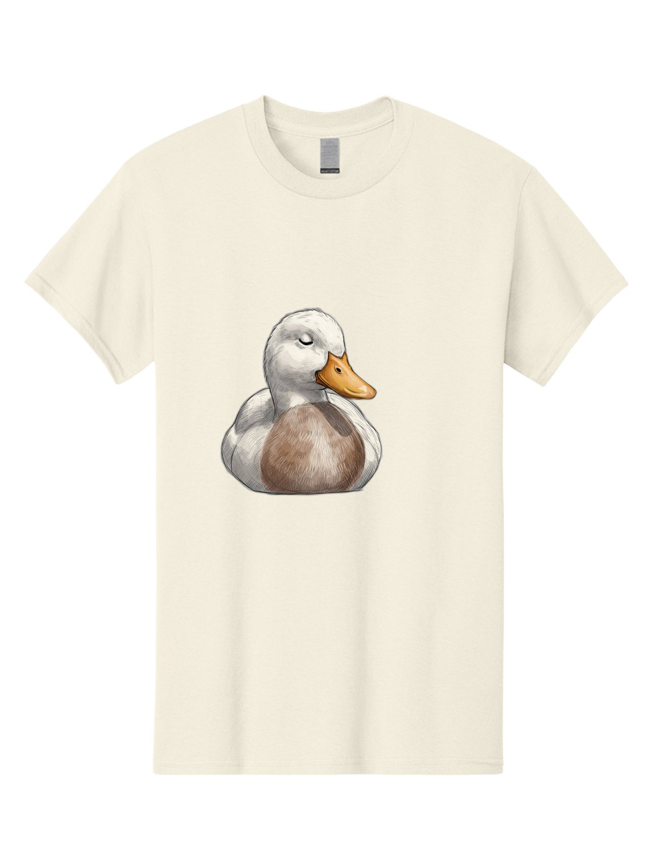 Duck Men'S Graphic Tee, 100% Cotton, Comfortable Casual Summer Wear, Machine Washable, Vintage Camera, Old Camera, Antique Camera, Black Camera, Classic Photography, Photography Equipment, Nostalgic Device, Film Camera, Camera Art Bak504