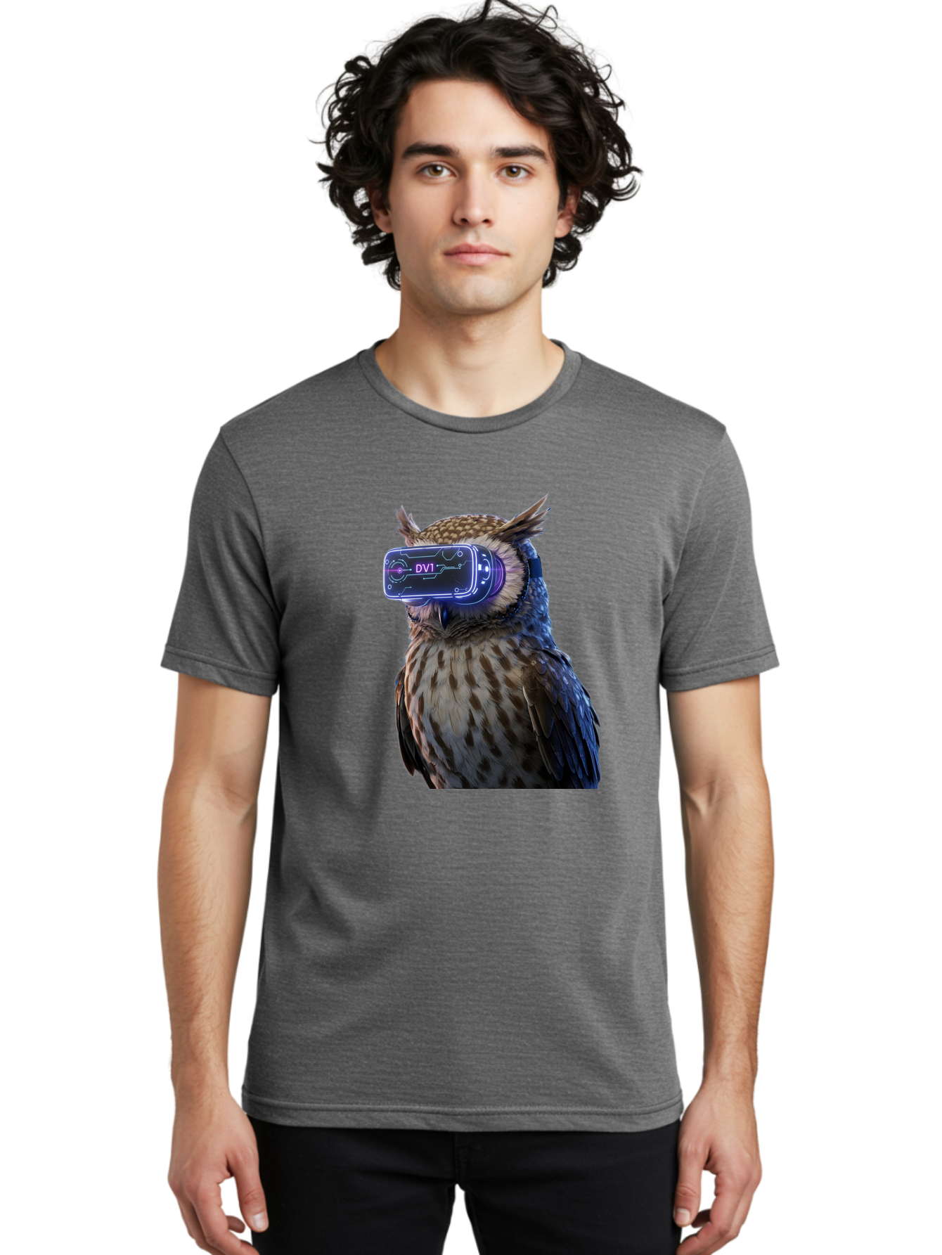 Dv1-Owl-Vr Men'S Graphic Tee, 100% Cotton, Comfortable Casual Summer Wear, Machine Washable, Vintage Camera, Old Camera, Antique Camera, Black Camera, Classic Photography, Photography Equipment, Nostalgic Device, Film Camera, Camera Art Bak505