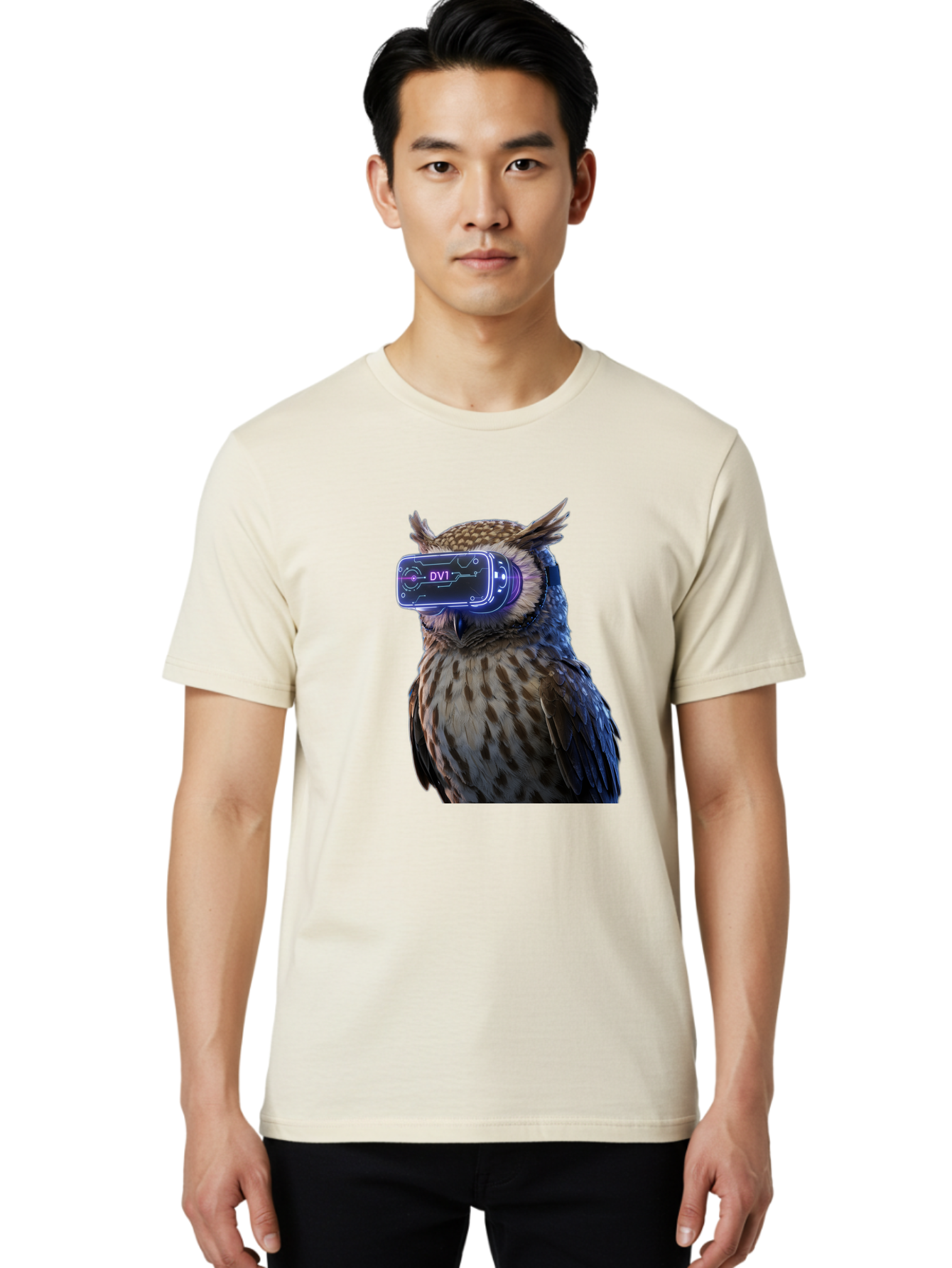 Dv1-Owl-Vr Men'S Graphic Tee, 100% Cotton, Comfortable Casual Summer Wear, Machine Washable, Vintage Camera, Old Camera, Antique Camera, Black Camera, Classic Photography, Photography Equipment, Nostalgic Device, Film Camera, Camera Art Bak505