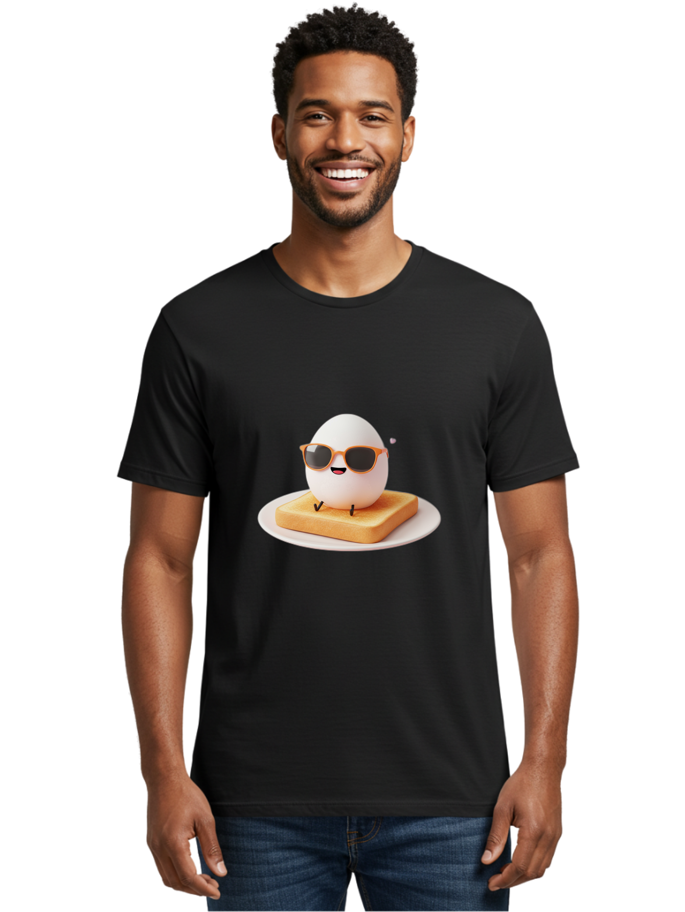 Egg-Character-Toast Men'S Graphic Tee, 100% Cotton, Comfortable Casual Summer Wear, Machine Washable, Vintage Camera, Old Camera, Antique Camera, Black Camera, Classic Photography, Photography Equipment, Nostalgic Device, Film Camera, Bak512