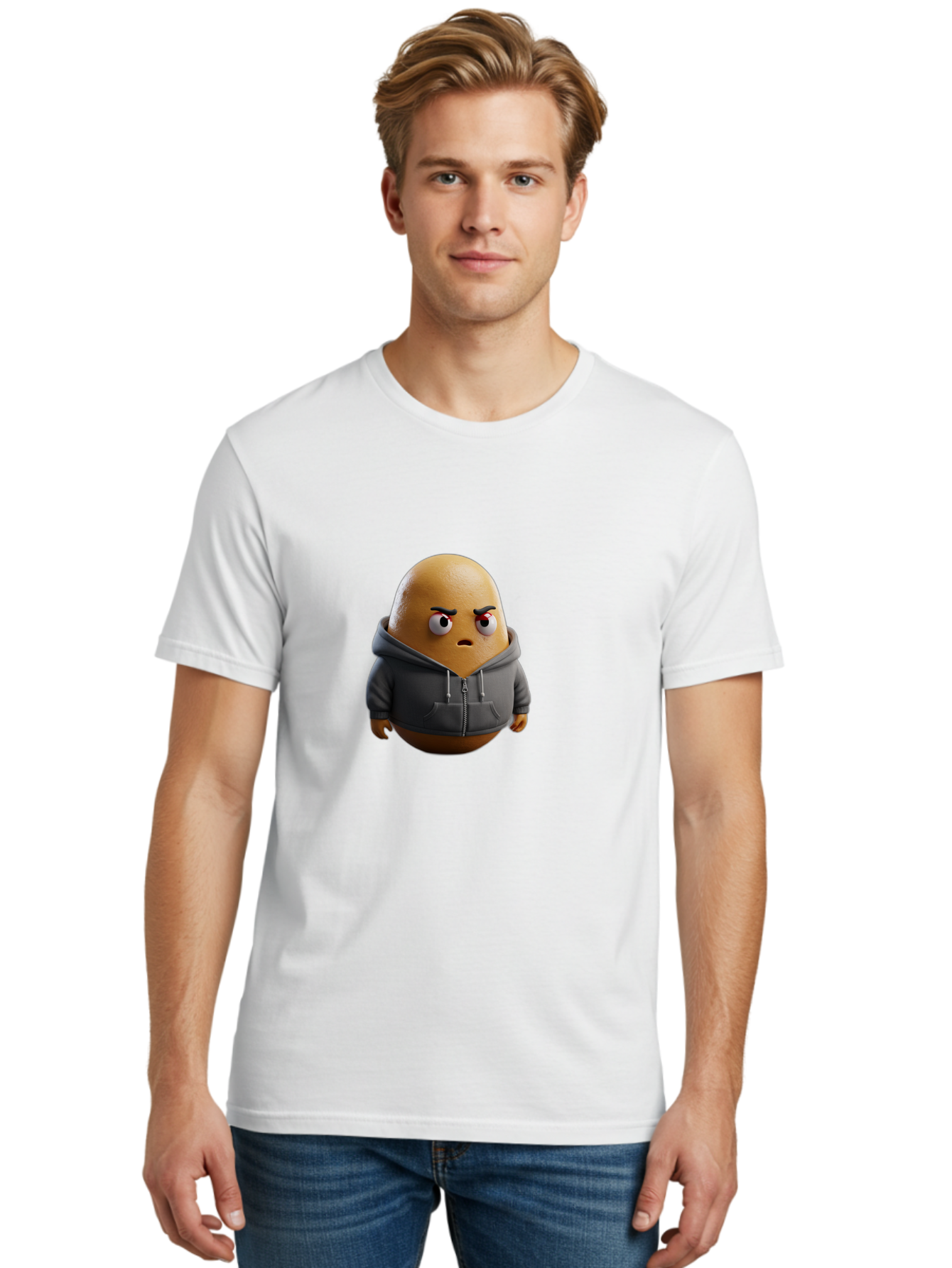 Egg-Wearing-Hoodie Men'S Graphic Tee, 100% Cotton, Comfortable Casual Summer Wear, Machine Washable, Vintage Camera, Old Camera, Antique Camera, Black Camera, Classic Photography, Photography Equipment, Nostalgic Device, Film Camera, Bak521