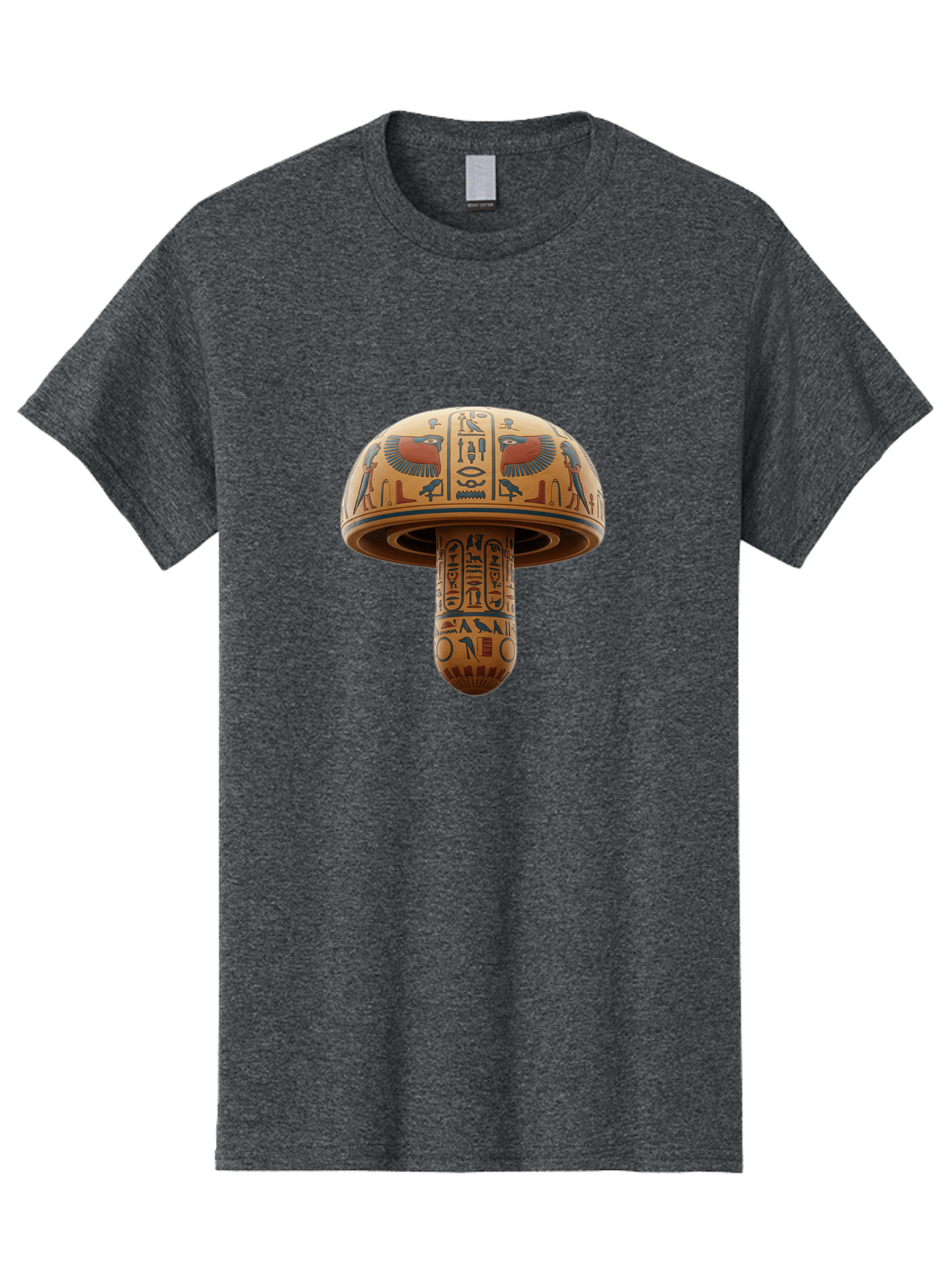 Egyptian-Mushroom Men'S Graphic Tee, 100% Cotton, Comfortable Casual Summer Wear, Machine Washable, Vintage Camera, Old Camera, Antique Camera, Black Camera, Classic Photography, Photography Equipment, Nostalgic Device, Film Camera, Camera Art Bak525