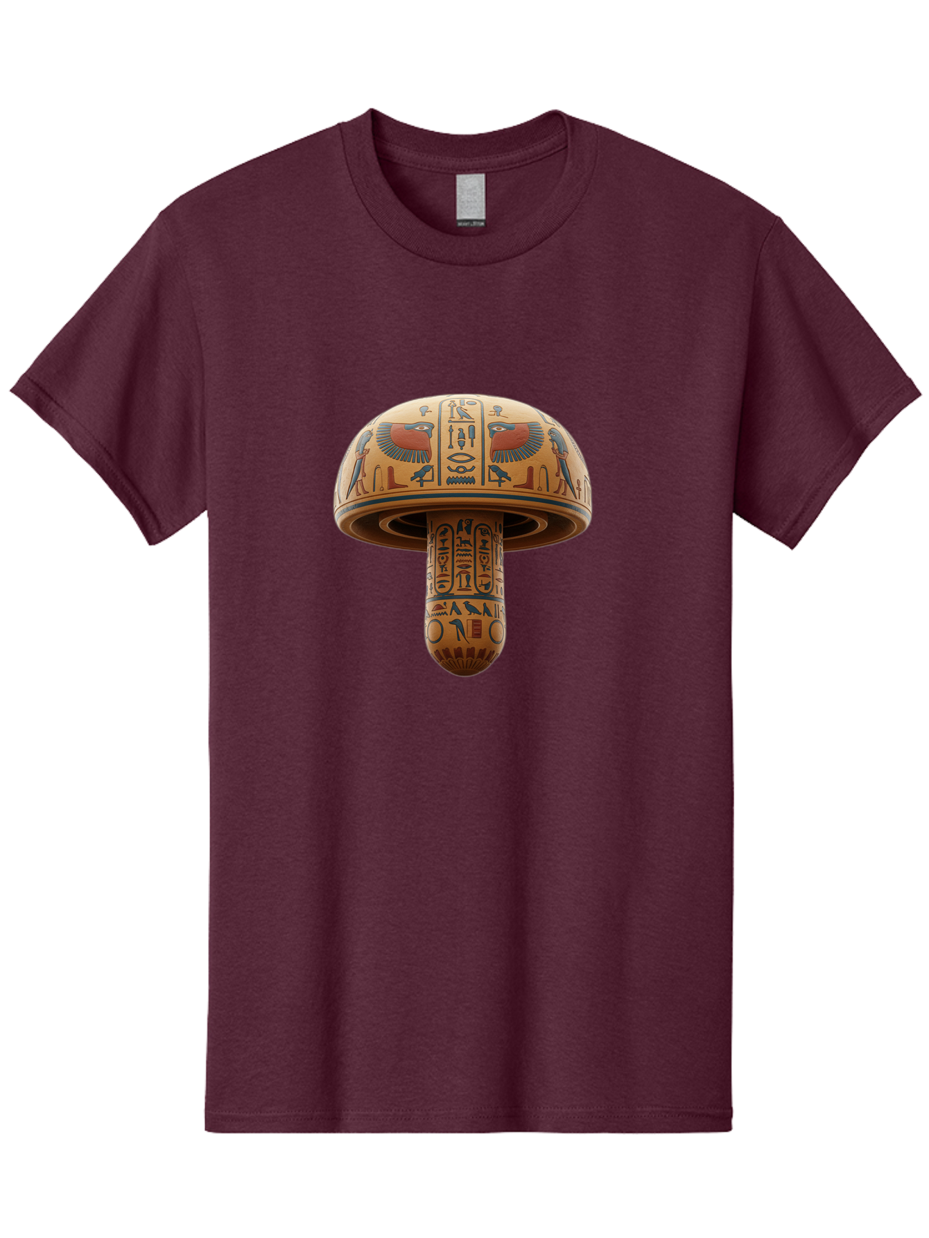 Egyptian-Mushroom Men'S Graphic Tee, 100% Cotton, Comfortable Casual Summer Wear, Machine Washable, Vintage Camera, Old Camera, Antique Camera, Black Camera, Classic Photography, Photography Equipment, Nostalgic Device, Film Camera, Camera Art Bak525