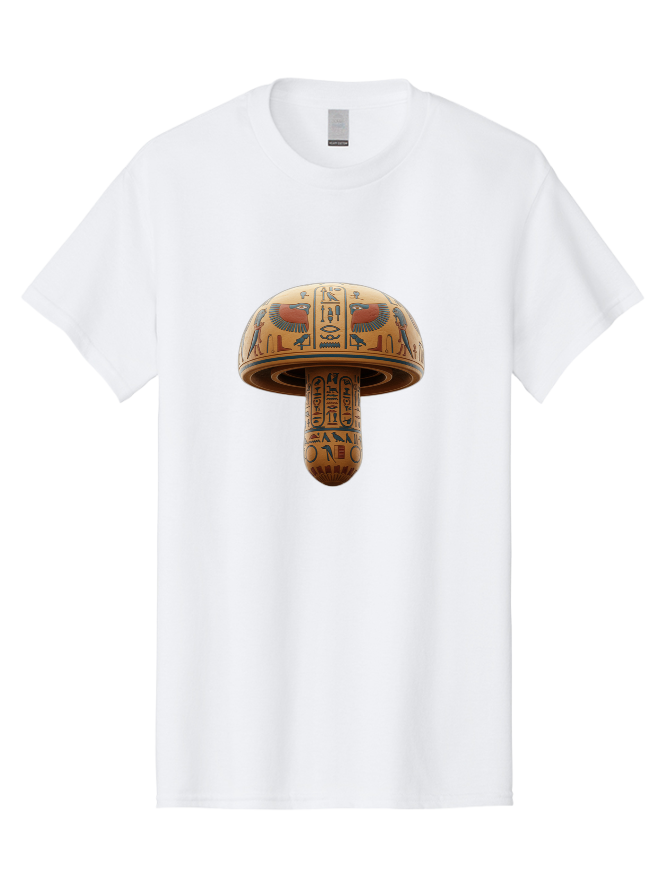 Egyptian-Mushroom Men'S Graphic Tee, 100% Cotton, Comfortable Casual Summer Wear, Machine Washable, Vintage Camera, Old Camera, Antique Camera, Black Camera, Classic Photography, Photography Equipment, Nostalgic Device, Film Camera, Camera Art Bak525