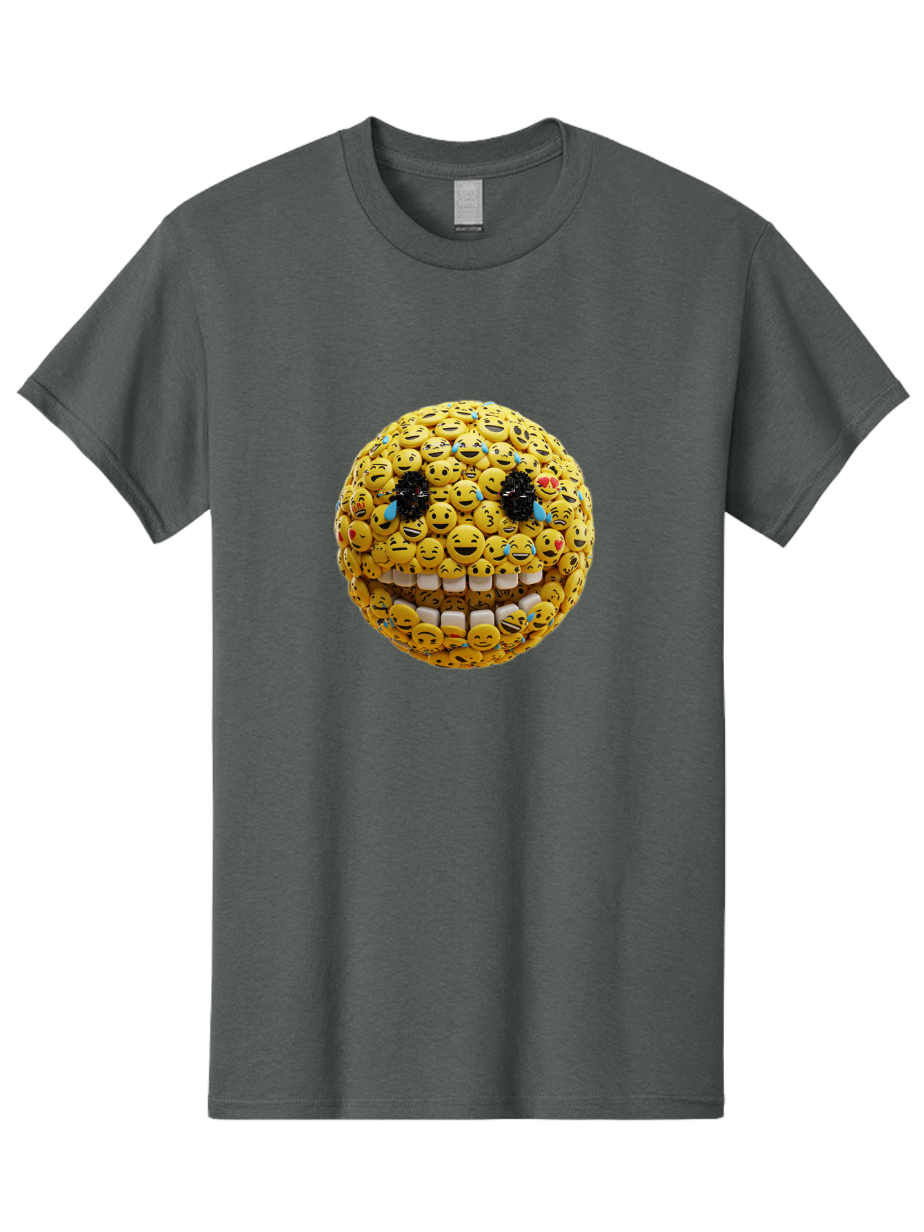 Emoji-Face Men'S Graphic Tee, 100% Cotton, Comfortable Casual Summer Wear, Machine Washable, Vintage Camera, Old Camera, Antique Camera, Black Camera, Classic Photography, Photography Equipment, Nostalgic Device, Film Camera, Camera Art Bak527