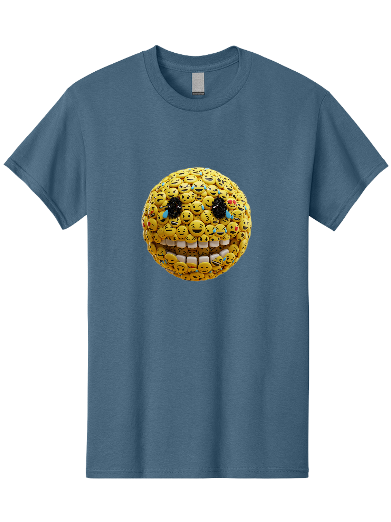 Emoji-Face Men'S Graphic Tee, 100% Cotton, Comfortable Casual Summer Wear, Machine Washable, Vintage Camera, Old Camera, Antique Camera, Black Camera, Classic Photography, Photography Equipment, Nostalgic Device, Film Camera, Camera Art Bak527