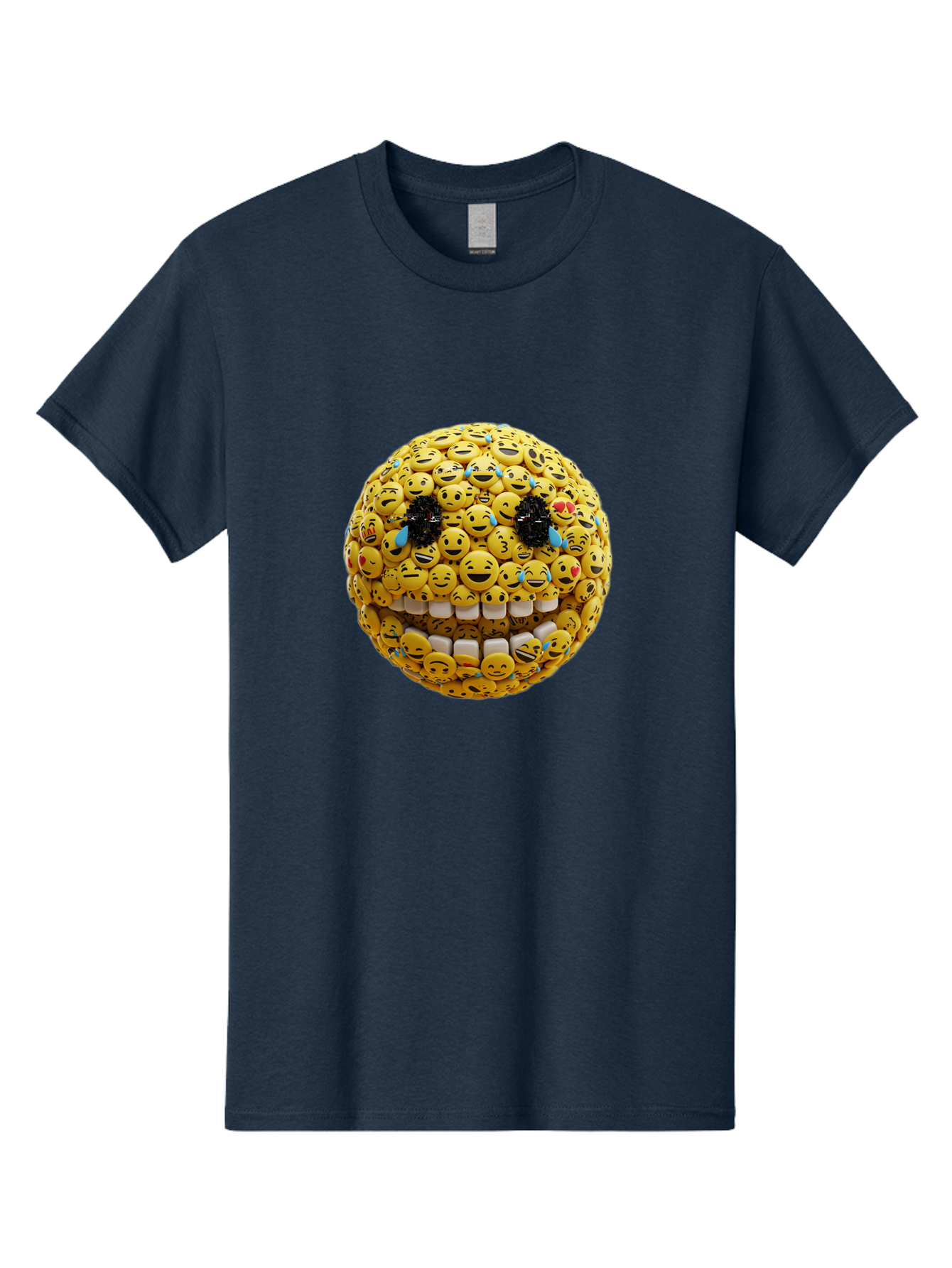 Emoji-Face Men'S Graphic Tee, 100% Cotton, Comfortable Casual Summer Wear, Machine Washable, Vintage Camera, Old Camera, Antique Camera, Black Camera, Classic Photography, Photography Equipment, Nostalgic Device, Film Camera, Camera Art Bak527