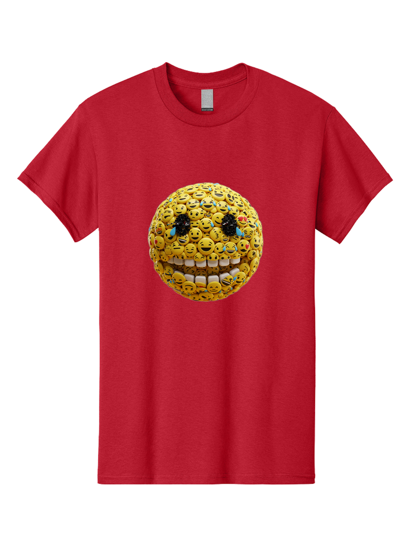 Emoji-Face Men'S Graphic Tee, 100% Cotton, Comfortable Casual Summer Wear, Machine Washable, Vintage Camera, Old Camera, Antique Camera, Black Camera, Classic Photography, Photography Equipment, Nostalgic Device, Film Camera, Camera Art Bak527