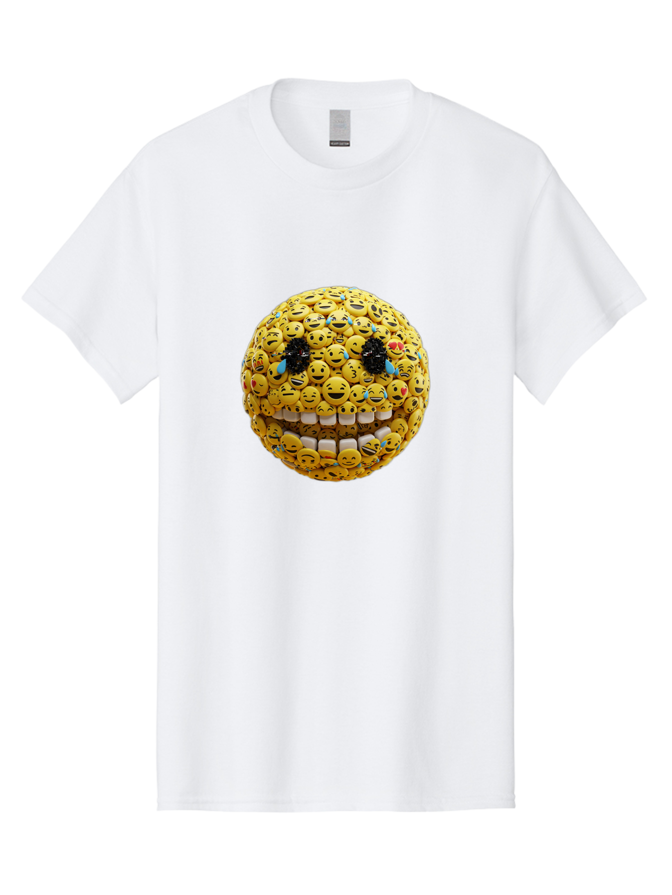 Emoji-Face Men'S Graphic Tee, 100% Cotton, Comfortable Casual Summer Wear, Machine Washable, Vintage Camera, Old Camera, Antique Camera, Black Camera, Classic Photography, Photography Equipment, Nostalgic Device, Film Camera, Camera Art Bak527