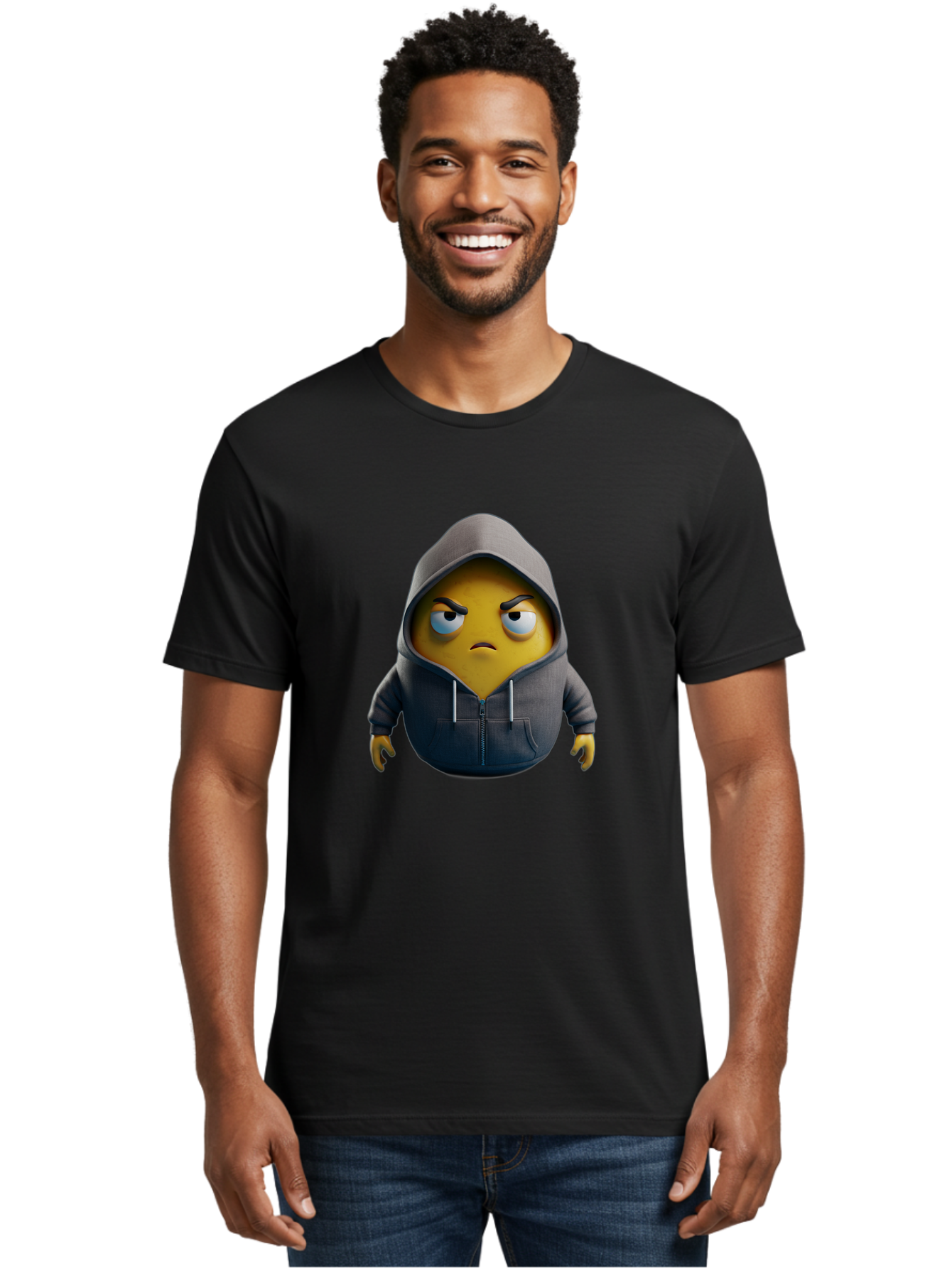 Emoji-Hoodie Men'S Graphic Tee, 100% Cotton, Comfortable Casual Summer Wear, Machine Washable, Vintage Camera, Old Camera, Antique Camera, Black Camera, Classic Photography, Photography Equipment, Nostalgic Device, Film Camera, Camera Art Bak528