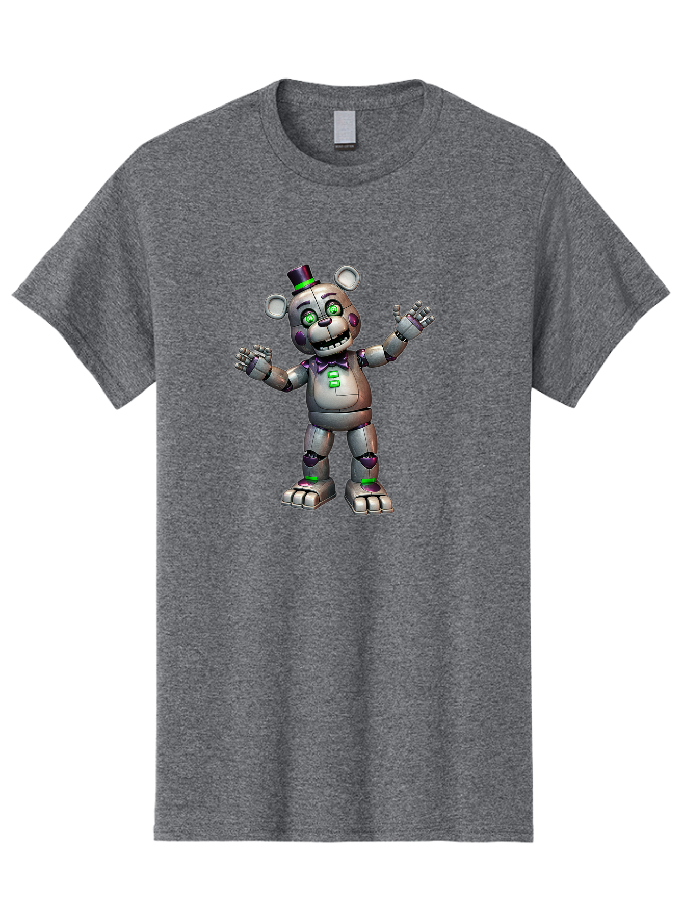 Endoskeleton-Freddy Men'S Graphic Tee, 100% Cotton, Comfortable Casual Summer Wear, Machine Washable, Vintage Camera, Old Camera, Antique Camera, Black Camera, Classic Photography, Photography Equipment, Nostalgic Device, Film Camera, Bak530