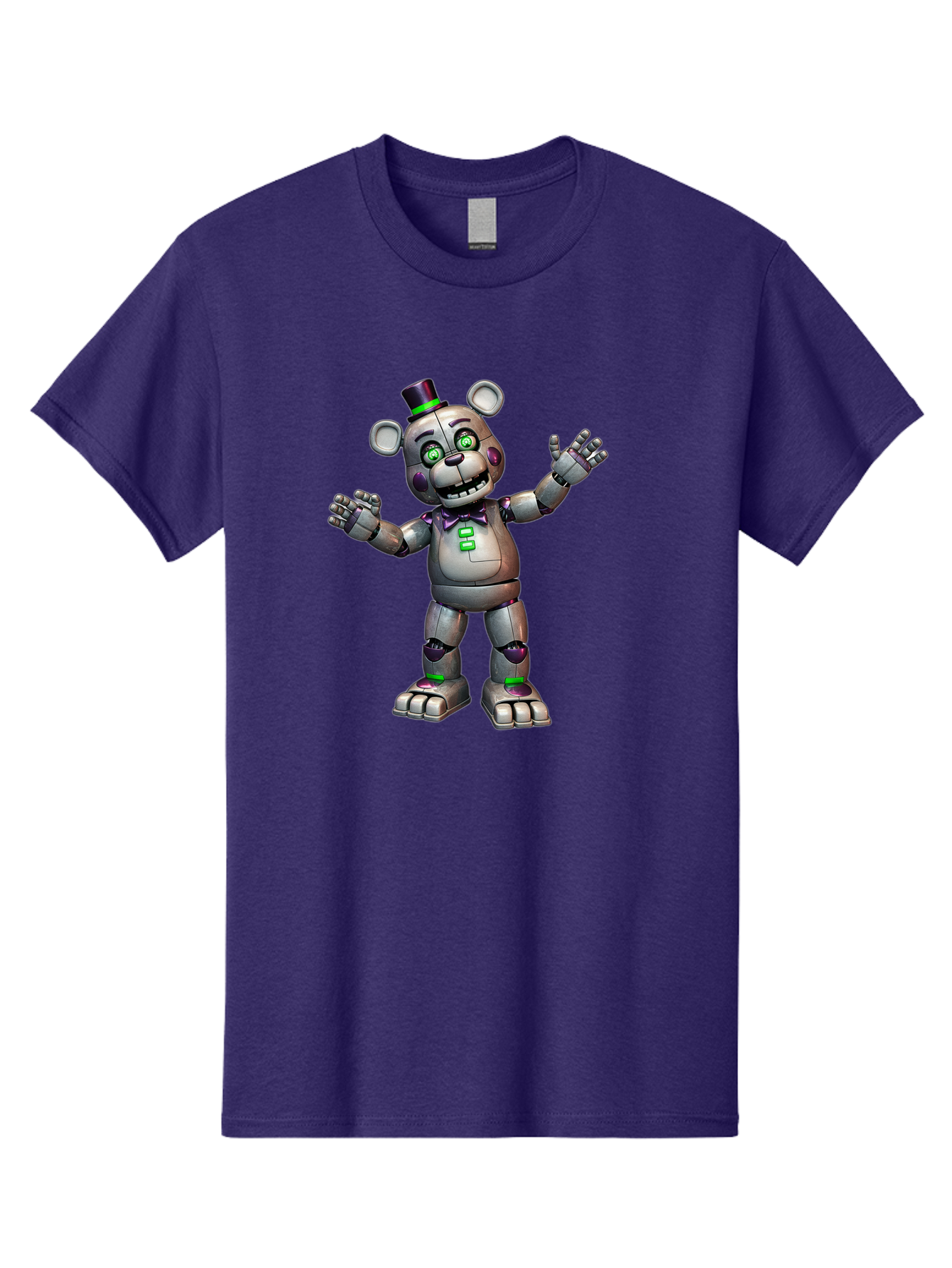 Endoskeleton-Freddy Men'S Graphic Tee, 100% Cotton, Comfortable Casual Summer Wear, Machine Washable, Vintage Camera, Old Camera, Antique Camera, Black Camera, Classic Photography, Photography Equipment, Nostalgic Device, Film Camera, Bak530