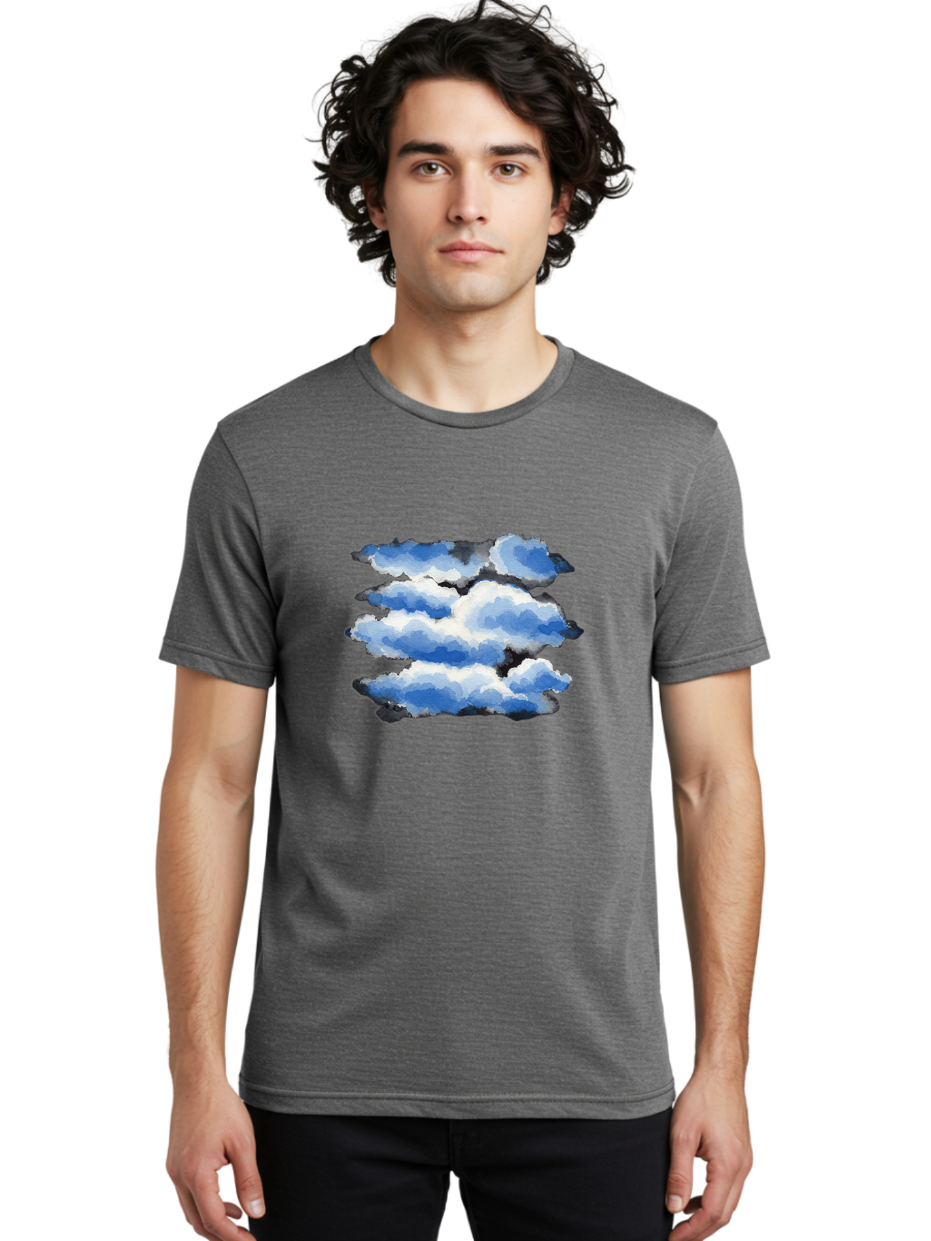 Equals-Clouds Men'S Graphic Tee, 100% Cotton, Comfortable Casual Summer Wear, Machine Washable, Vintage Camera, Old Camera, Antique Camera, Black Camera, Classic Photography, Photography Equipment, Nostalgic Device, Film Camera, Camera Art Bak531