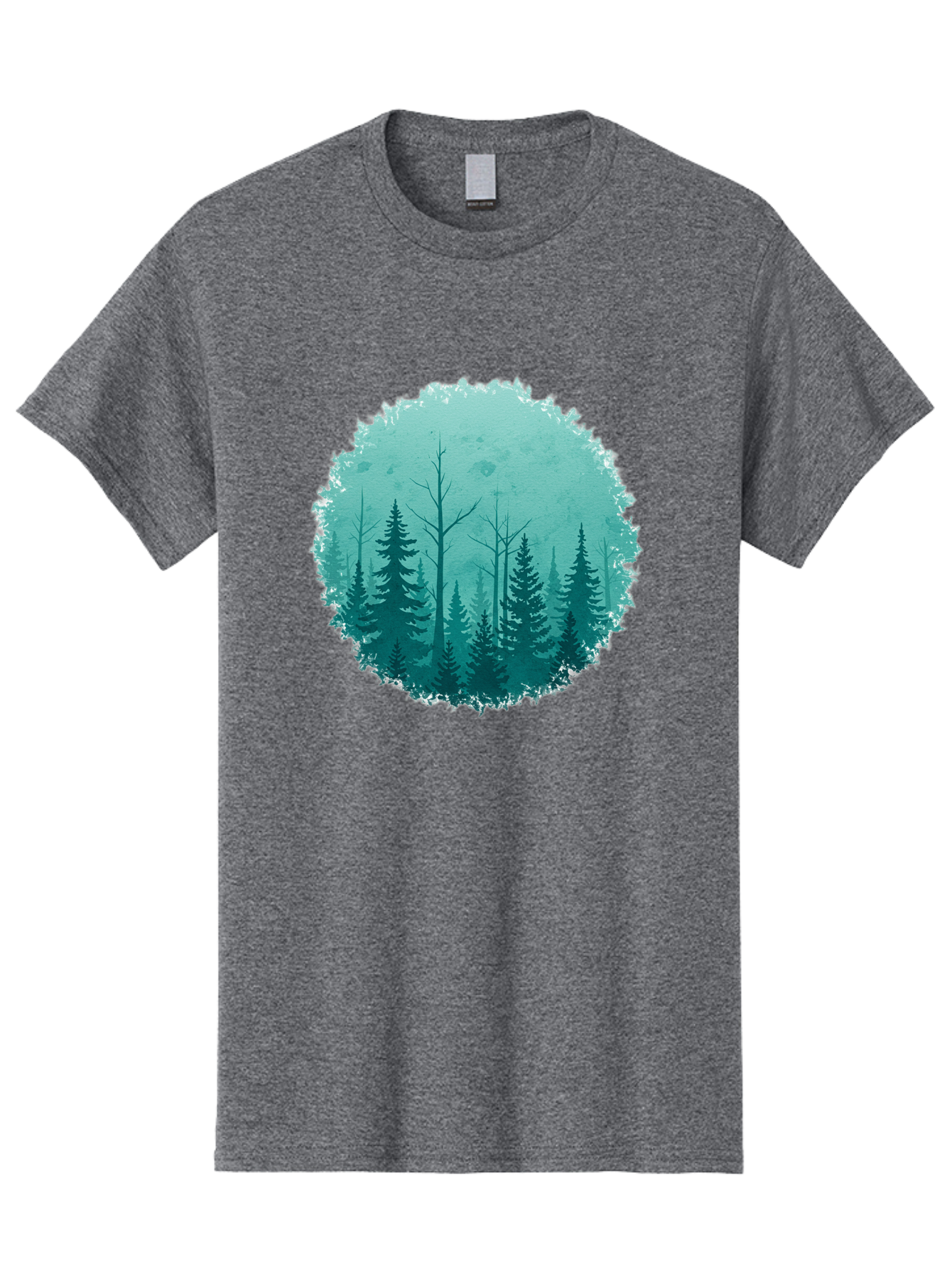 Evergreen-Forest Men'S Graphic Tee, 100% Cotton, Comfortable Casual Summer Wear, Machine Washable, Vintage Camera, Old Camera, Antique Camera, Black Camera, Classic Photography, Photography Equipment, Nostalgic Device, Film Camera, Camera Art Bak533