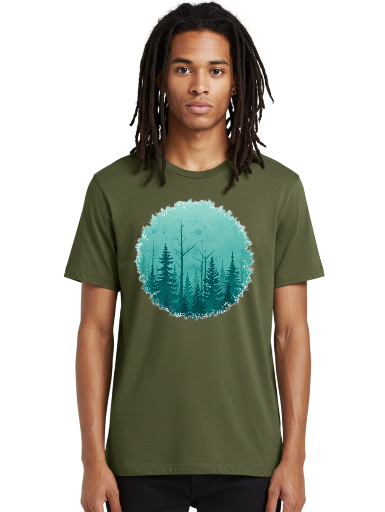 Evergreen-Forest Men'S Graphic Tee, 100% Cotton, Comfortable Casual Summer Wear, Machine Washable, Vintage Camera, Old Camera, Antique Camera, Black Camera, Classic Photography, Photography Equipment, Nostalgic Device, Film Camera, Camera Art Bak533