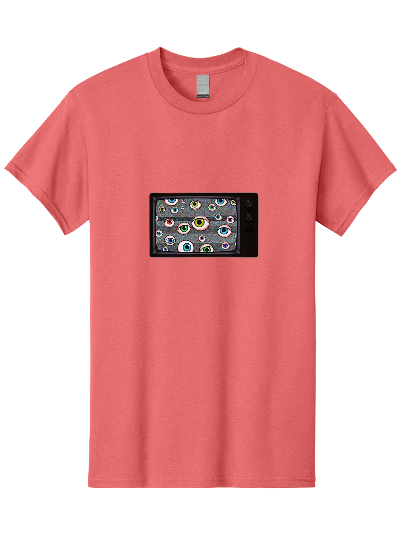 Eyes-On-Phone-Screen Men'S Graphic Tee, 100% Cotton, Comfortable Casual Summer Wear, Machine Washable, Vintage Camera, Old Camera, Antique Camera, Black Camera, Classic Photography, Photography Equipment, Nostalgic Device, Film Camera, Bak534