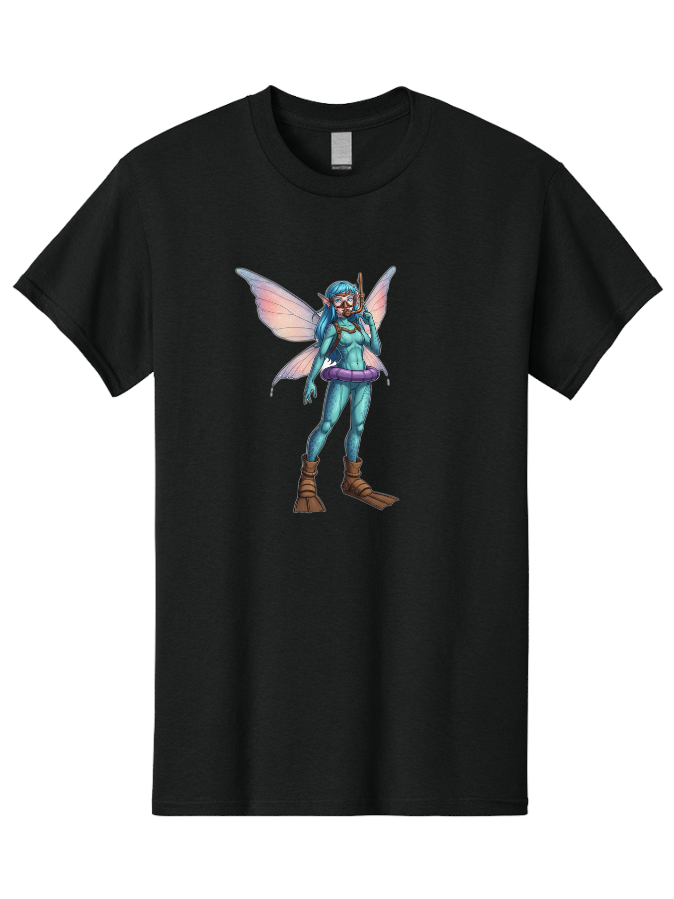 Fairy-Snorkeler Men'S Graphic Tee, 100% Cotton, Comfortable Casual Summer Wear, Machine Washable, Vintage Camera, Old Camera, Antique Camera, Black Camera, Classic Photography, Photography Equipment, Nostalgic Device, Film Camera, Camera Art Bak541