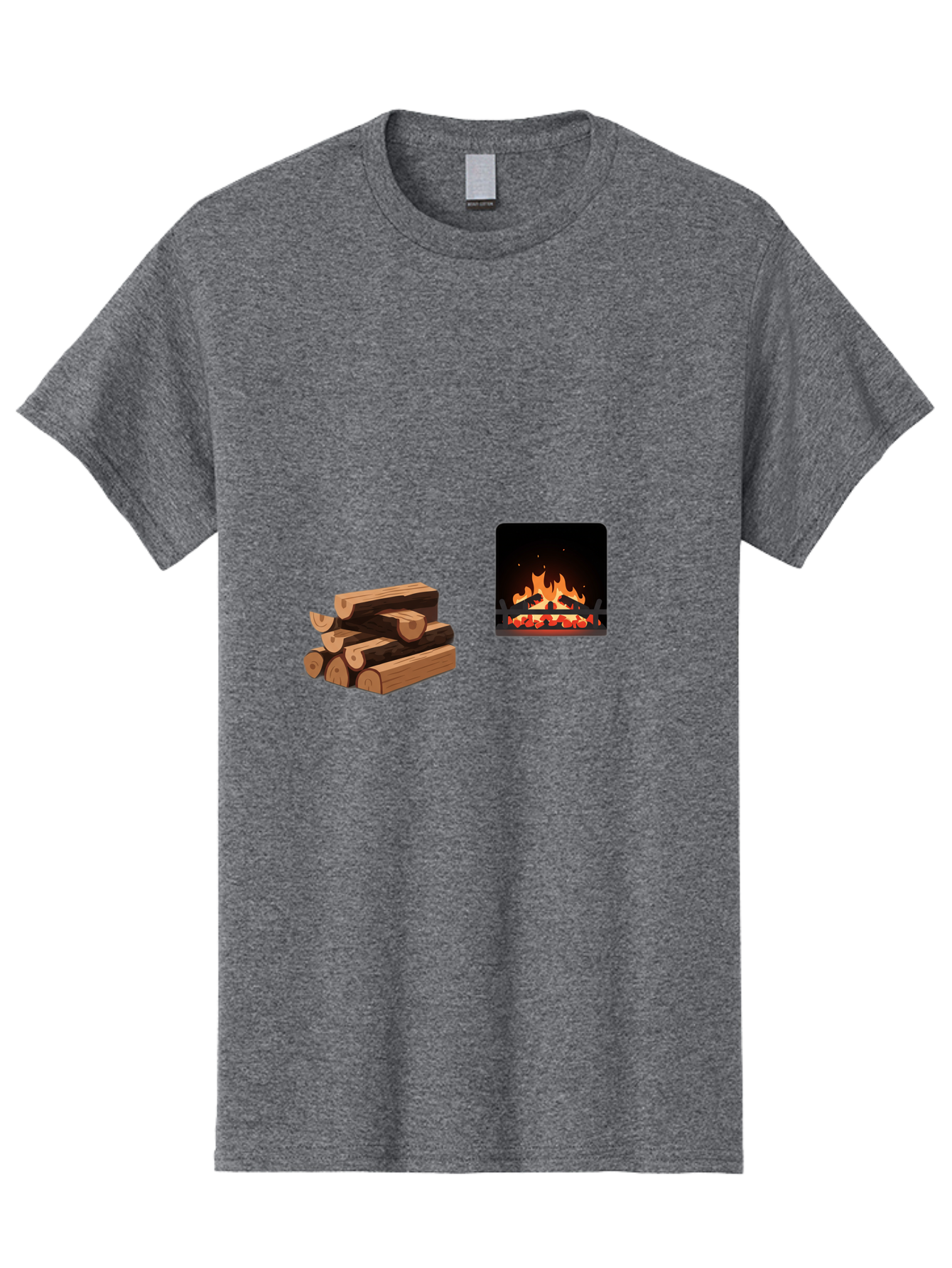 Fireplace-And-Logs Men'S Graphic Tee, 100% Cotton, Comfortable Casual Summer Wear, Machine Washable, Vintage Camera, Old Camera, Antique Camera, Black Camera, Classic Photography, Photography Equipment, Nostalgic Device, Film Camera, Bak547