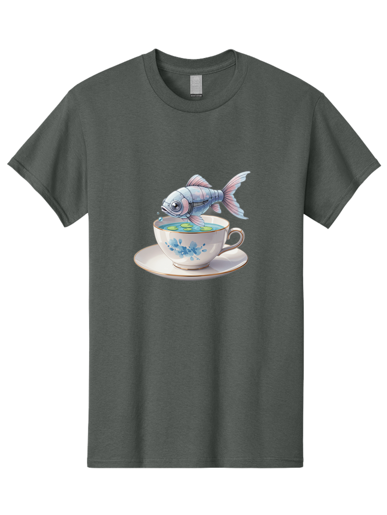 Fish-In-Tea-Cup Men'S Graphic Tee, 100% Cotton, Comfortable Casual Summer Wear, Machine Washable, Vintage Camera, Old Camera, Antique Camera, Black Camera, Classic Photography, Photography Equipment, Nostalgic Device, Film Camera, Camera Art Bak553