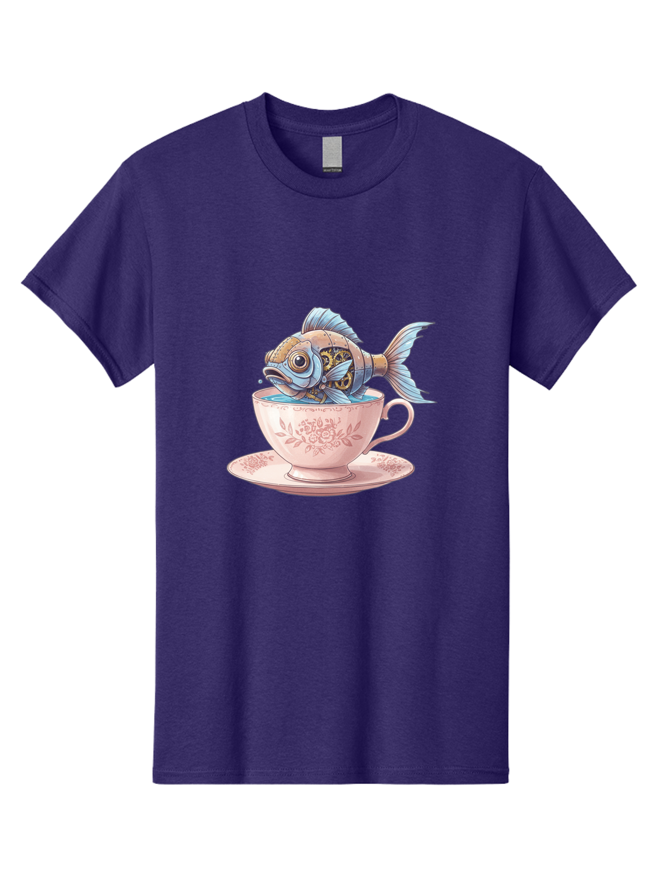 Fish-In-Teacup Men'S Graphic Tee, 100% Cotton, Comfortable Casual Summer Wear, Machine Washable, Vintage Camera, Old Camera, Antique Camera, Black Camera, Classic Photography, Photography Equipment, Nostalgic Device, Film Camera, Camera Art Bak558