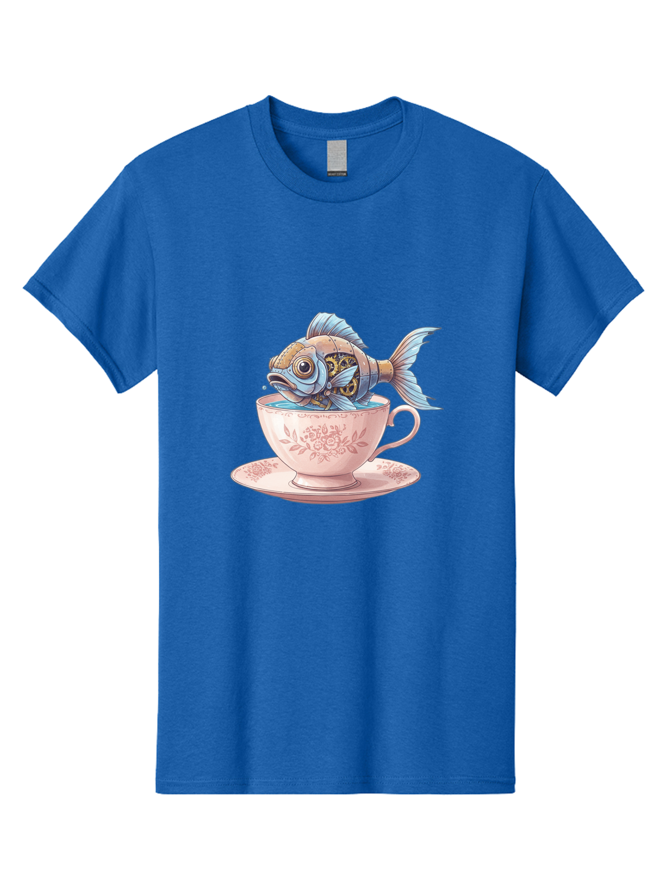 Fish-In-Teacup Men'S Graphic Tee, 100% Cotton, Comfortable Casual Summer Wear, Machine Washable, Vintage Camera, Old Camera, Antique Camera, Black Camera, Classic Photography, Photography Equipment, Nostalgic Device, Film Camera, Camera Art Bak558