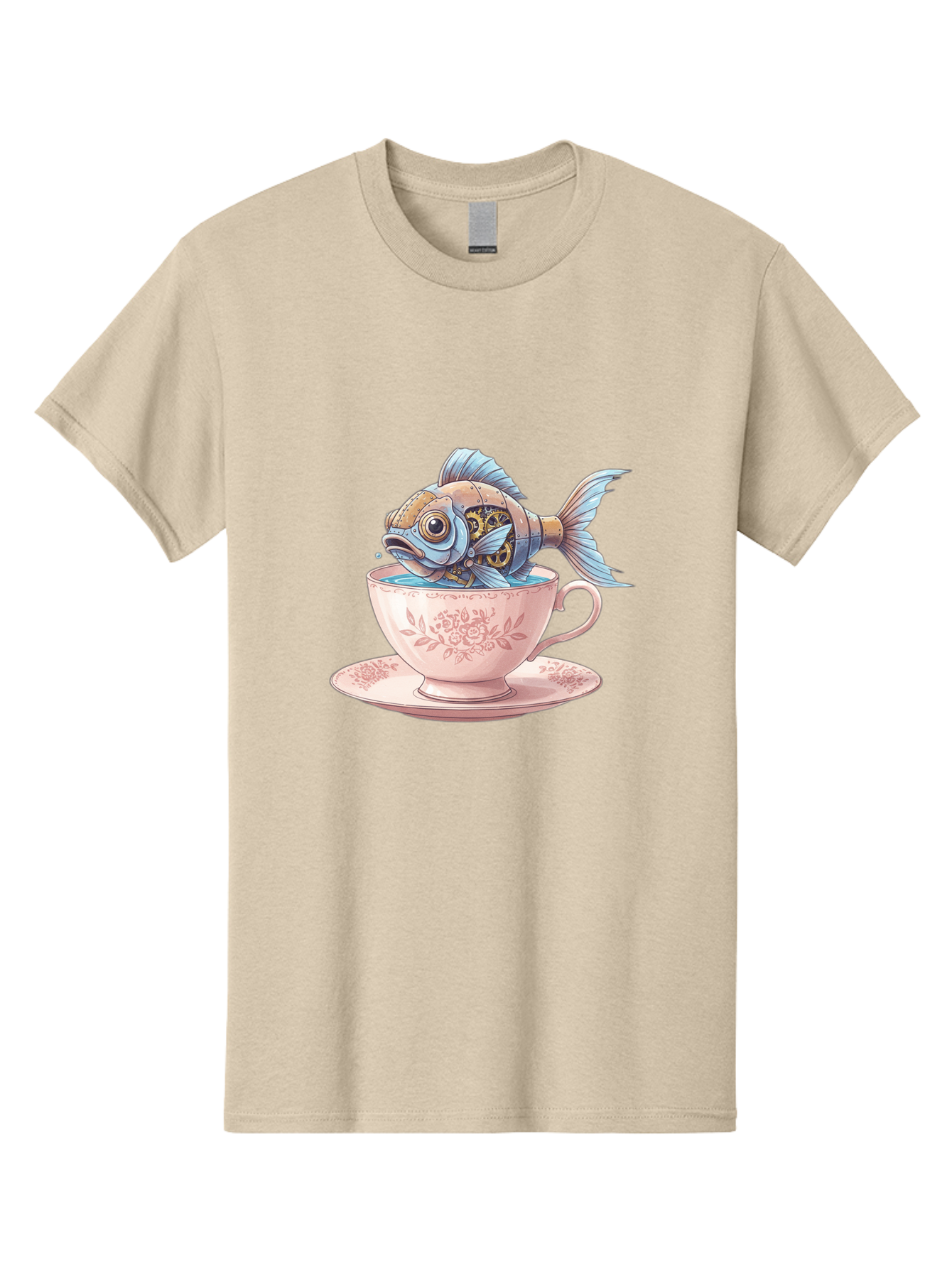 Fish-In-Teacup Men'S Graphic Tee, 100% Cotton, Comfortable Casual Summer Wear, Machine Washable, Vintage Camera, Old Camera, Antique Camera, Black Camera, Classic Photography, Photography Equipment, Nostalgic Device, Film Camera, Camera Art Bak558