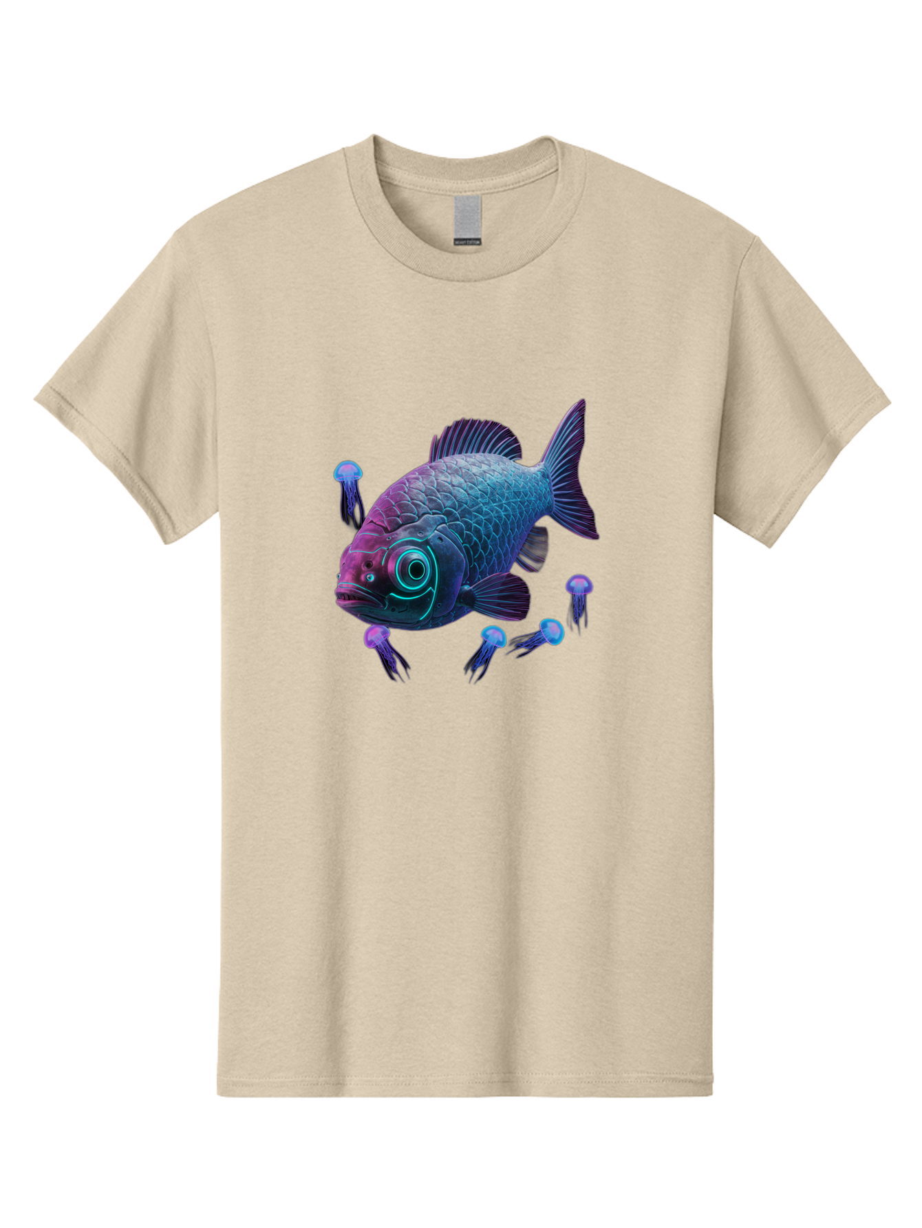 Fish-With-Jellyfish Men'S Graphic Tee, 100% Cotton, Comfortable Casual Summer Wear, Machine Washable, Vintage Camera, Old Camera, Antique Camera, Black Camera, Classic Photography, Photography Equipment, Nostalgic Device, Film Camera, Bak561