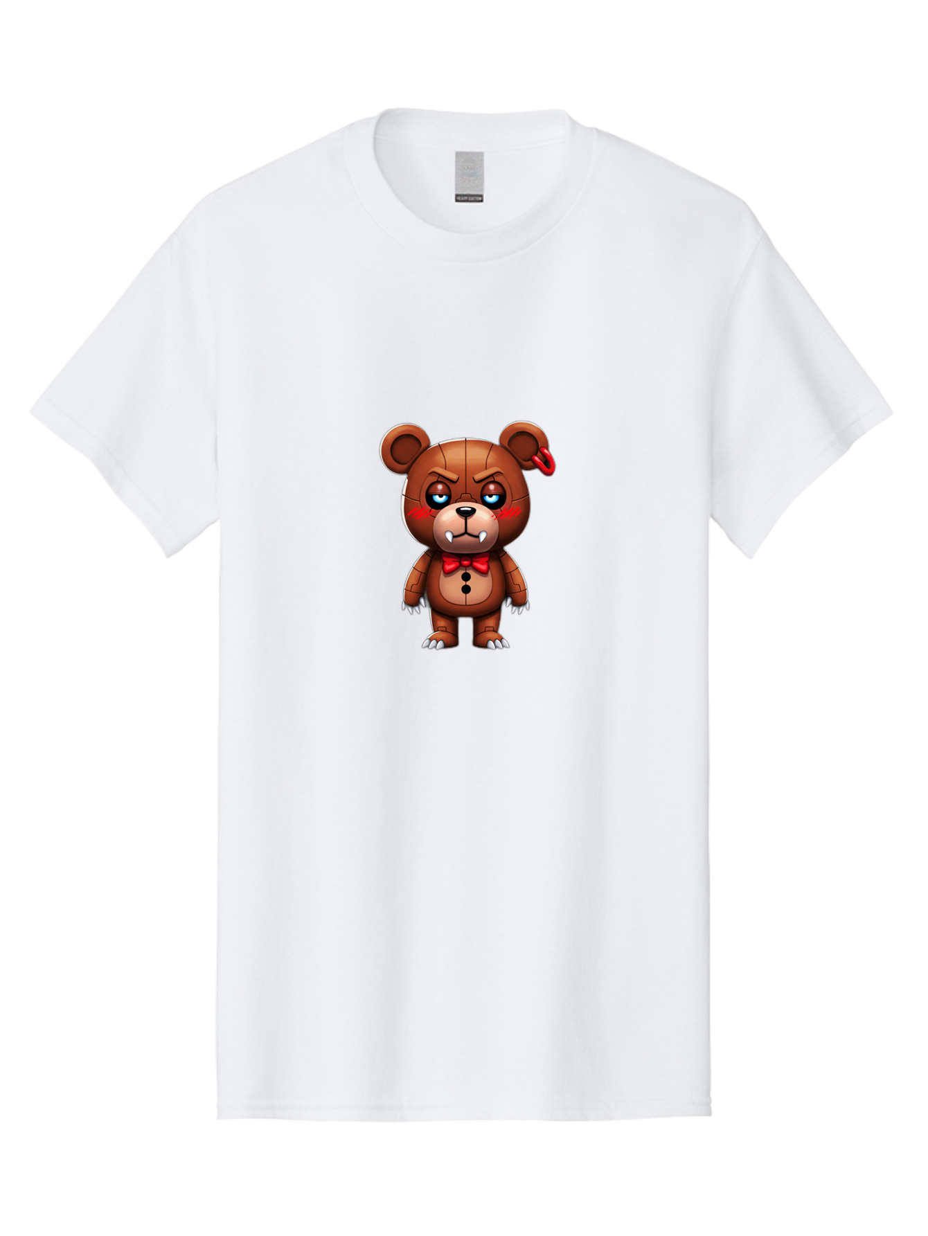 Five-Nights-At-Freddy-S-Bear Men'S Graphic Tee, 100% Cotton, Comfortable Casual Summer Wear, Machine Washable, Vintage Camera, Old Camera, Antique Camera, Black Camera, Classic Photography, Photography Equipment, Nostalgic Device, Film Camera, Bak562