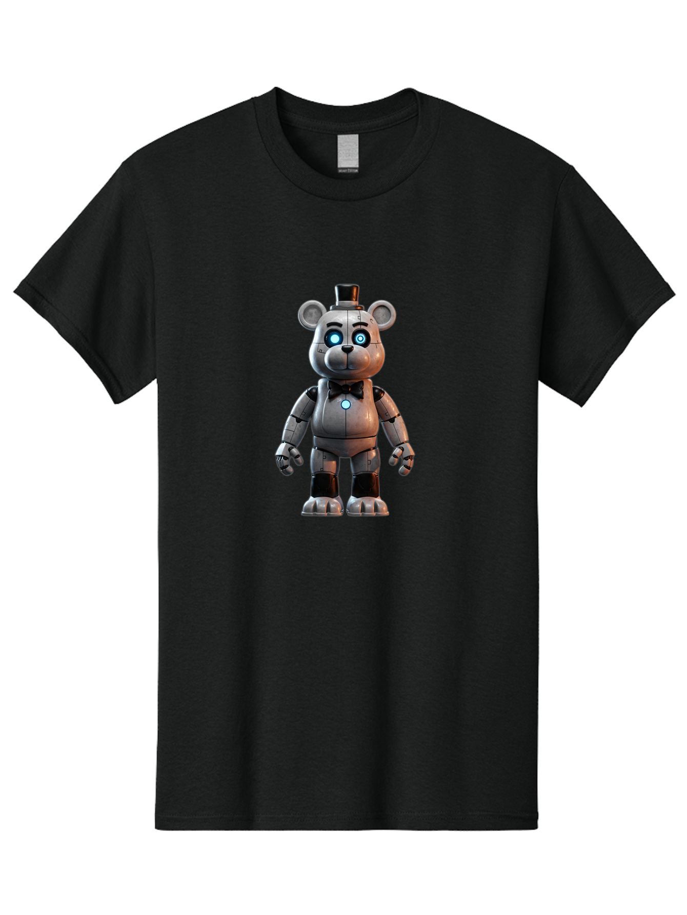 Five-Nights-At-Freddy-S-Freddy-Fazbear-1 Men'S Graphic Tee, 100% Cotton, Comfortable Casual Summer Wear, Machine Washable, Vintage Camera, Old Camera, Antique Camera, Black Camera, Classic Photography, Photography Equipment, Nostalgic Device, Bak565