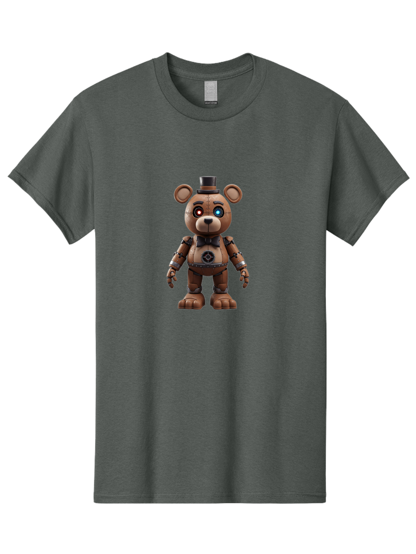 Five-Nights-At-Freddy-S-Golden-Freddy Men'S Graphic Tee, 100% Cotton, Comfortable Casual Summer Wear, Machine Washable, Vintage Camera, Old Camera, Antique Camera, Black Camera, Classic Photography, Photography Equipment, Nostalgic Device, Bak567
