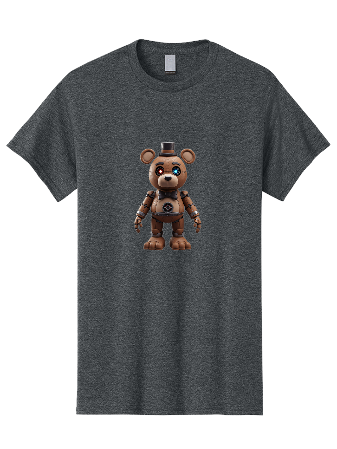 Five-Nights-At-Freddy-S-Golden-Freddy Men'S Graphic Tee, 100% Cotton, Comfortable Casual Summer Wear, Machine Washable, Vintage Camera, Old Camera, Antique Camera, Black Camera, Classic Photography, Photography Equipment, Nostalgic Device, Bak567