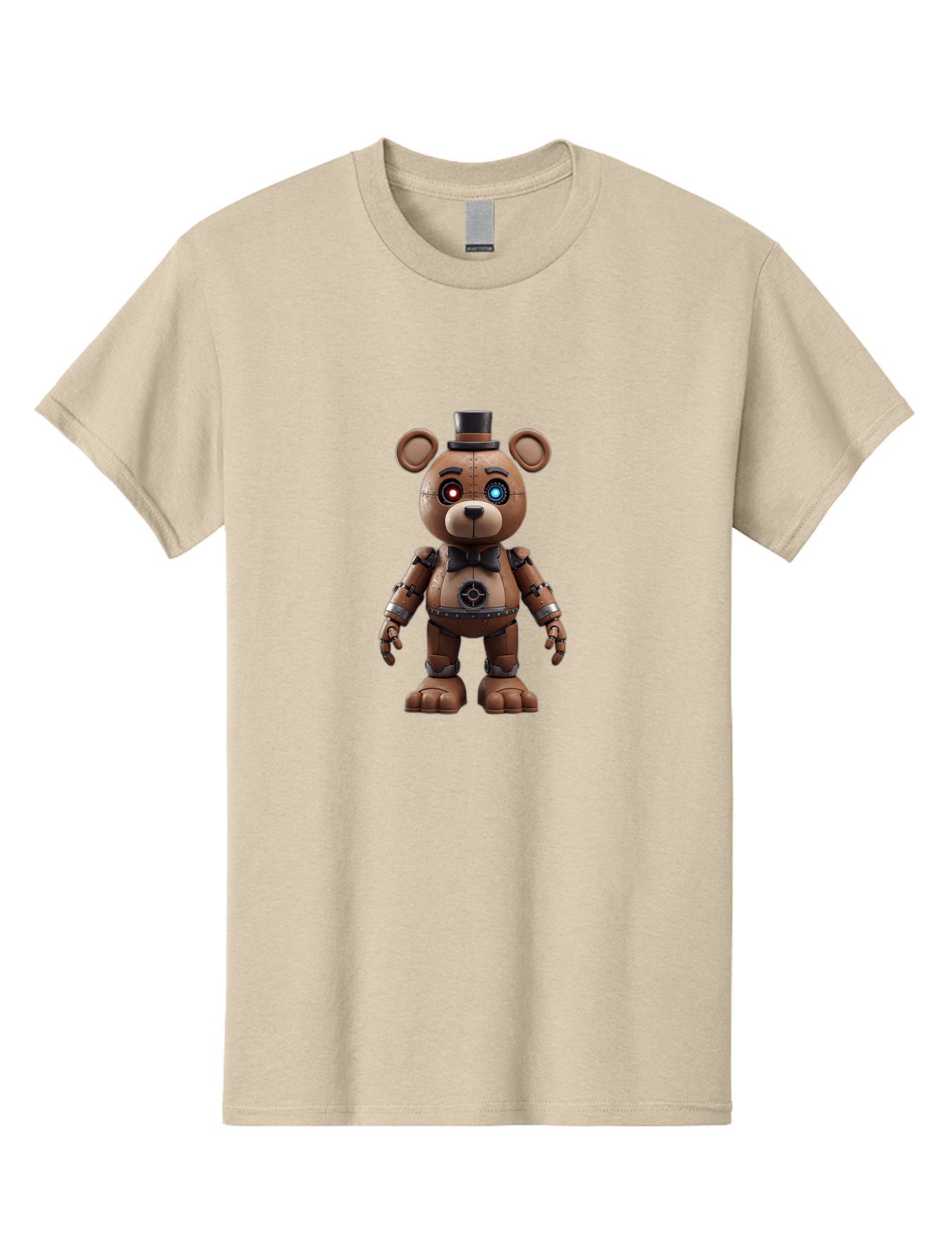Five-Nights-At-Freddy-S-Golden-Freddy Men'S Graphic Tee, 100% Cotton, Comfortable Casual Summer Wear, Machine Washable, Vintage Camera, Old Camera, Antique Camera, Black Camera, Classic Photography, Photography Equipment, Nostalgic Device, Bak567