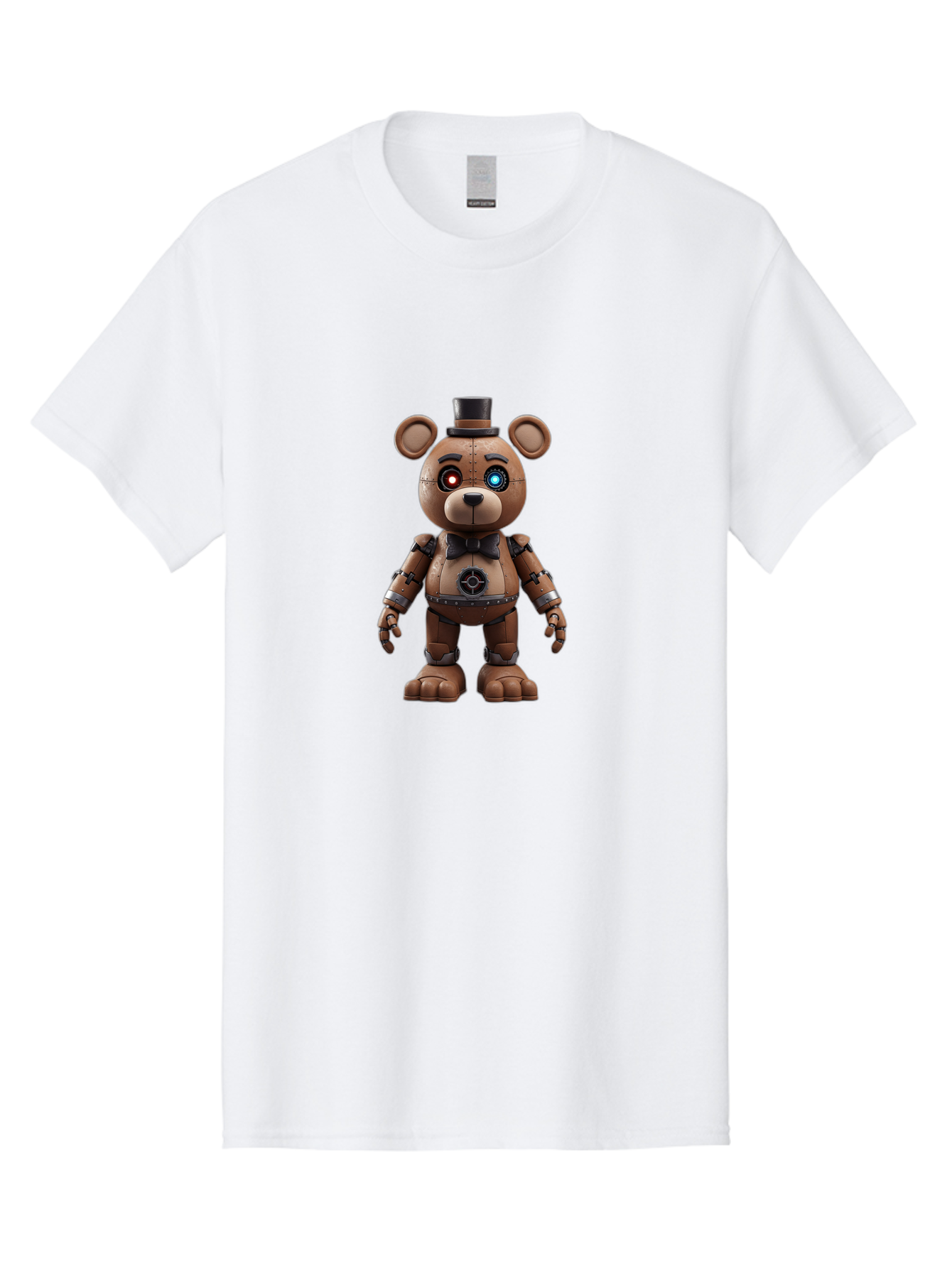 Five-Nights-At-Freddy-S-Golden-Freddy Men'S Graphic Tee, 100% Cotton, Comfortable Casual Summer Wear, Machine Washable, Vintage Camera, Old Camera, Antique Camera, Black Camera, Classic Photography, Photography Equipment, Nostalgic Device, Bak567