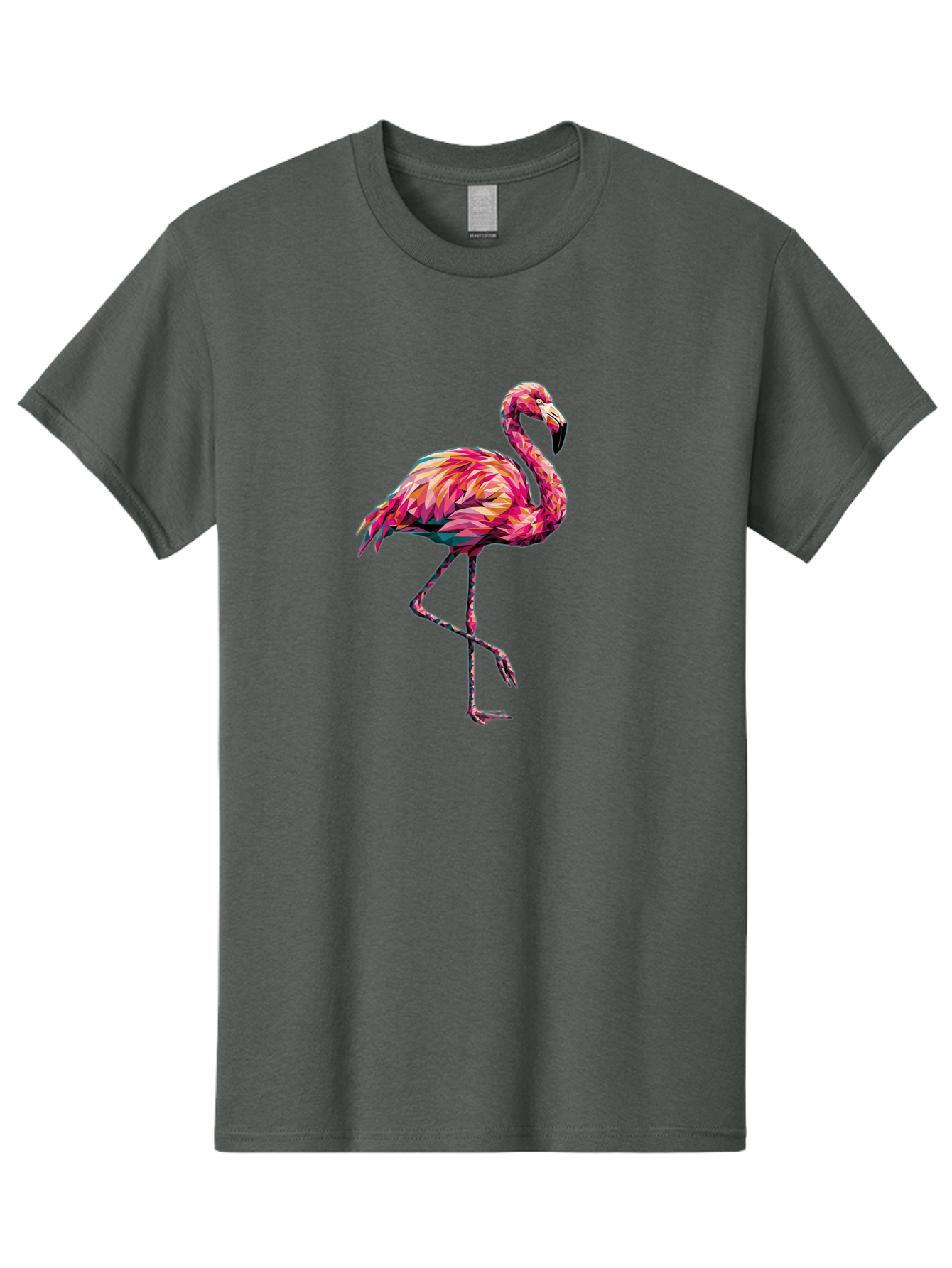 Flamingo-11 Men'S Graphic Tee, 100% Cotton, Comfortable Casual Summer Wear, Machine Washable, Vintage Camera, Old Camera, Antique Camera, Black Camera, Classic Photography, Photography Equipment, Nostalgic Device, Film Camera, Camera Art Bak575