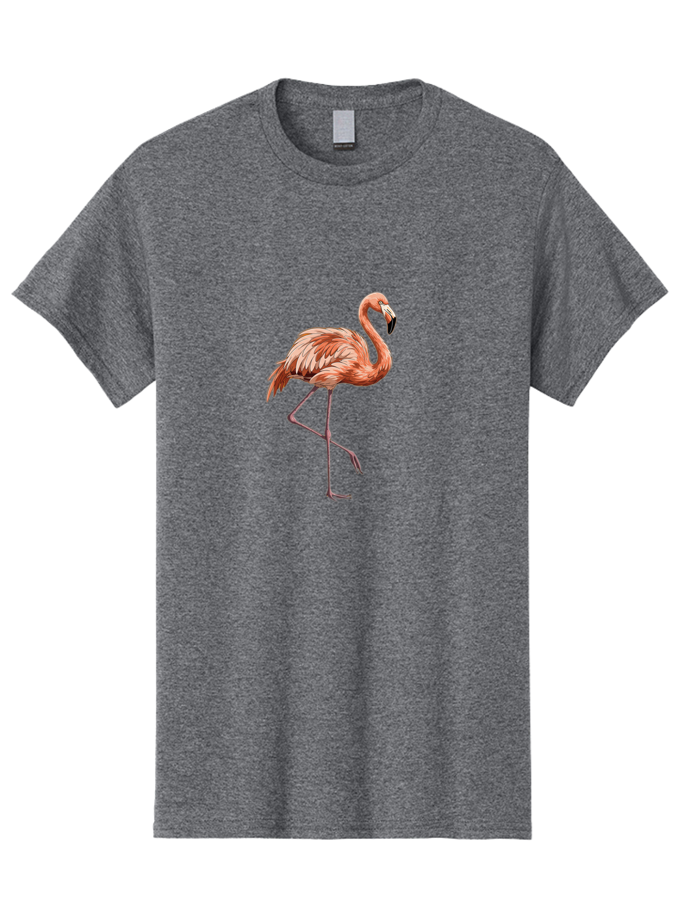 Flamingo-12 Men'S Graphic Tee, 100% Cotton, Comfortable Casual Summer Wear, Machine Washable, Vintage Camera, Old Camera, Antique Camera, Black Camera, Classic Photography, Photography Equipment, Nostalgic Device, Film Camera, Camera Art Bak576