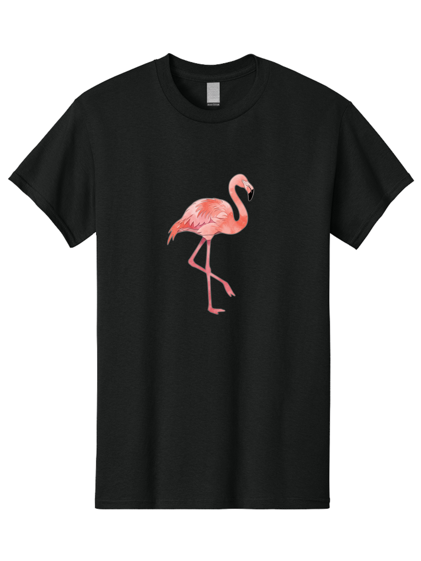 Flamingo-14 Men'S Graphic Tee, 100% Cotton, Comfortable Casual Summer Wear, Machine Washable, Vintage Camera, Old Camera, Antique Camera, Black Camera, Classic Photography, Photography Equipment, Nostalgic Device, Film Camera, Camera Art Bak578